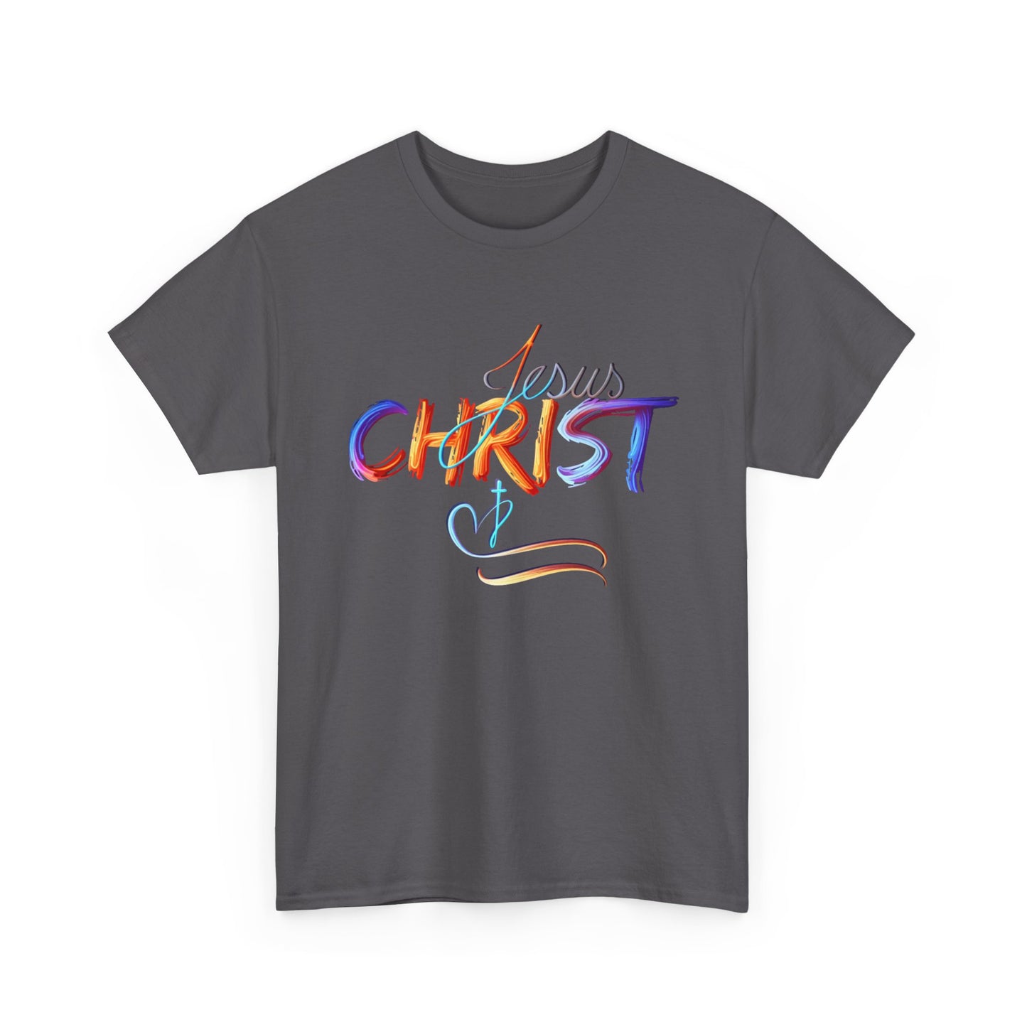 Jesus Christ Shirt, Faith & Light T-shirt, Christian Apparel, Bold Christian Graphics, Christian Gift, Faith-Based Art, Gospel Merchandise
