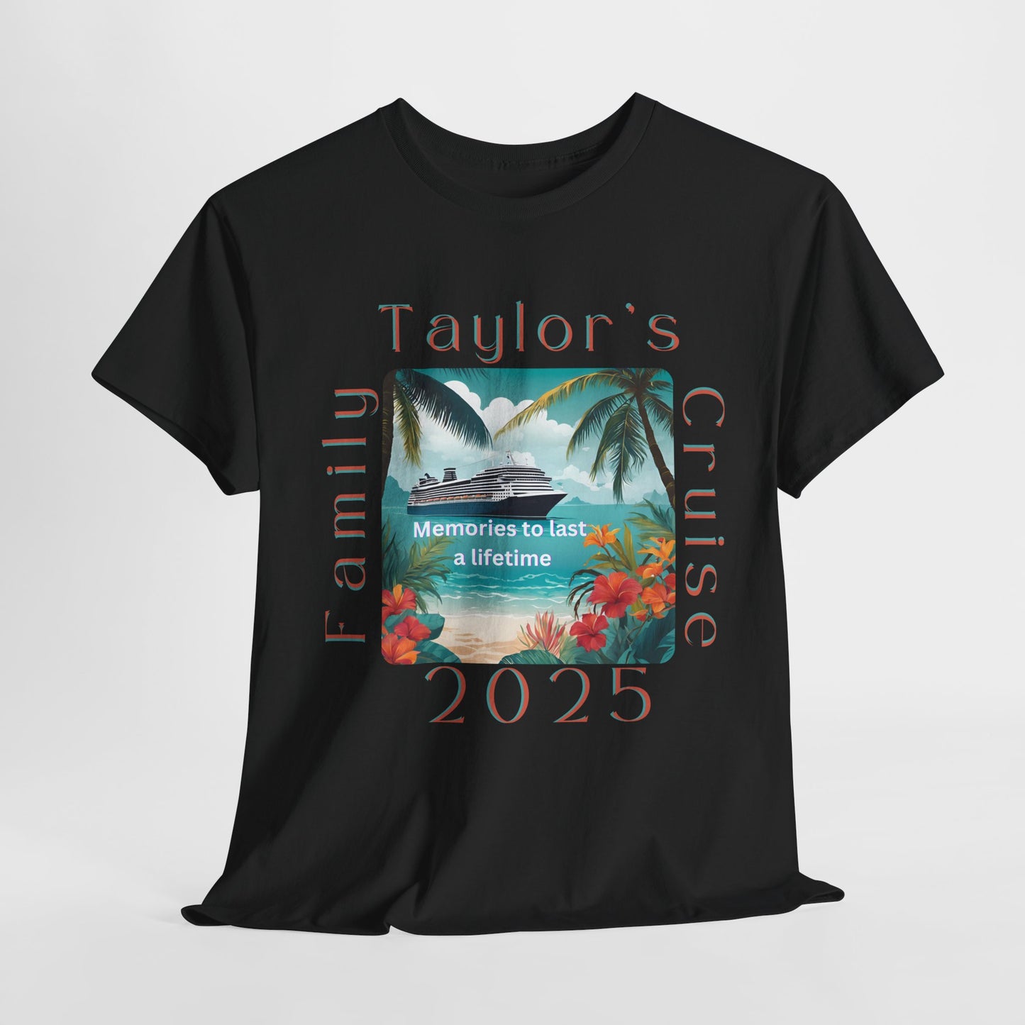 Personalized Cruise Shirt 2025, Cruise Ship T-Shirt, 2025 Cruise T-Shirts, Bon-Voyage Cruise T-shirts, Cruise Vacation Shirt for 2025
