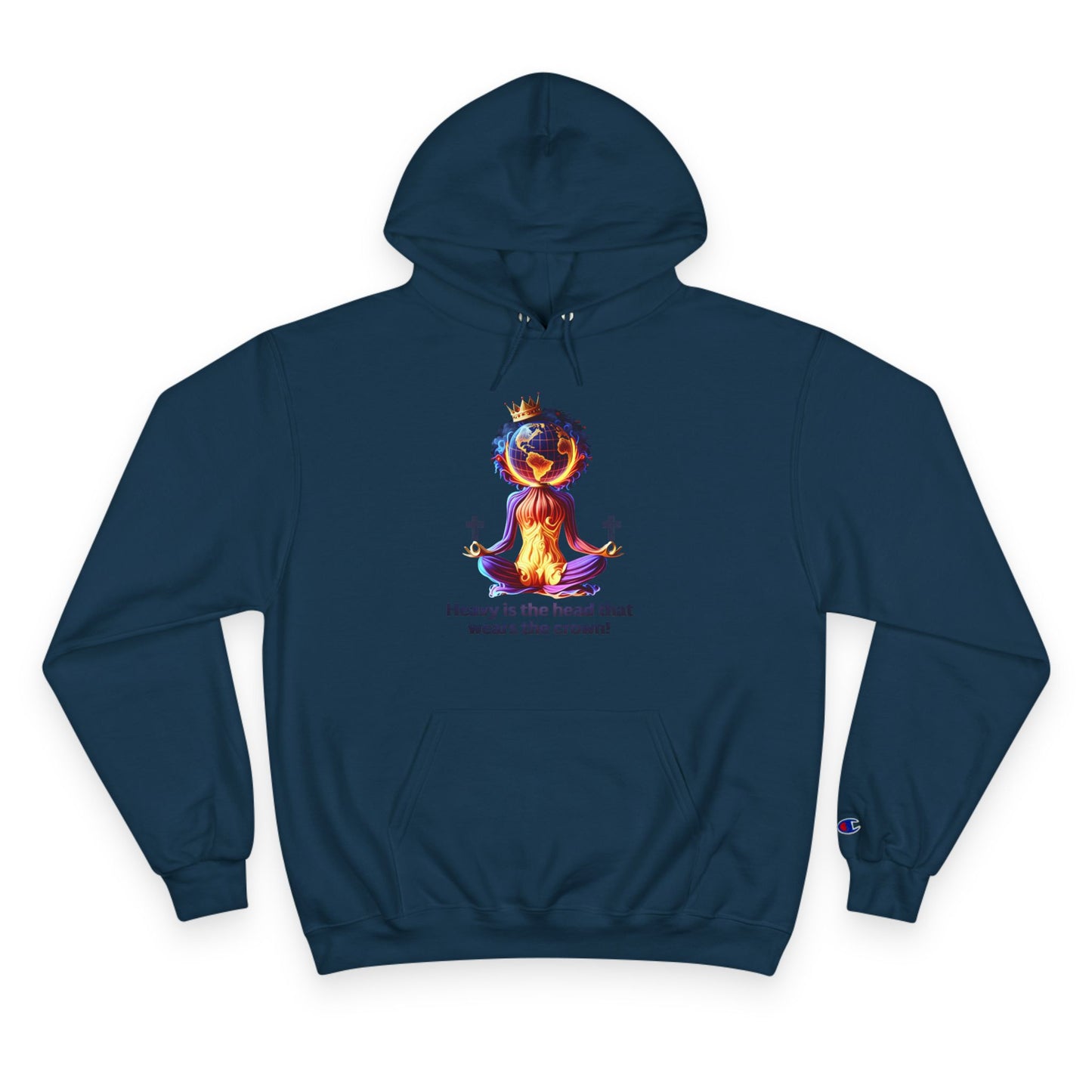 "Heavy is the Head" Champion Hoodie for Women, Inspirational Hoodie for Women, Women Empowerment Hoodies for Women