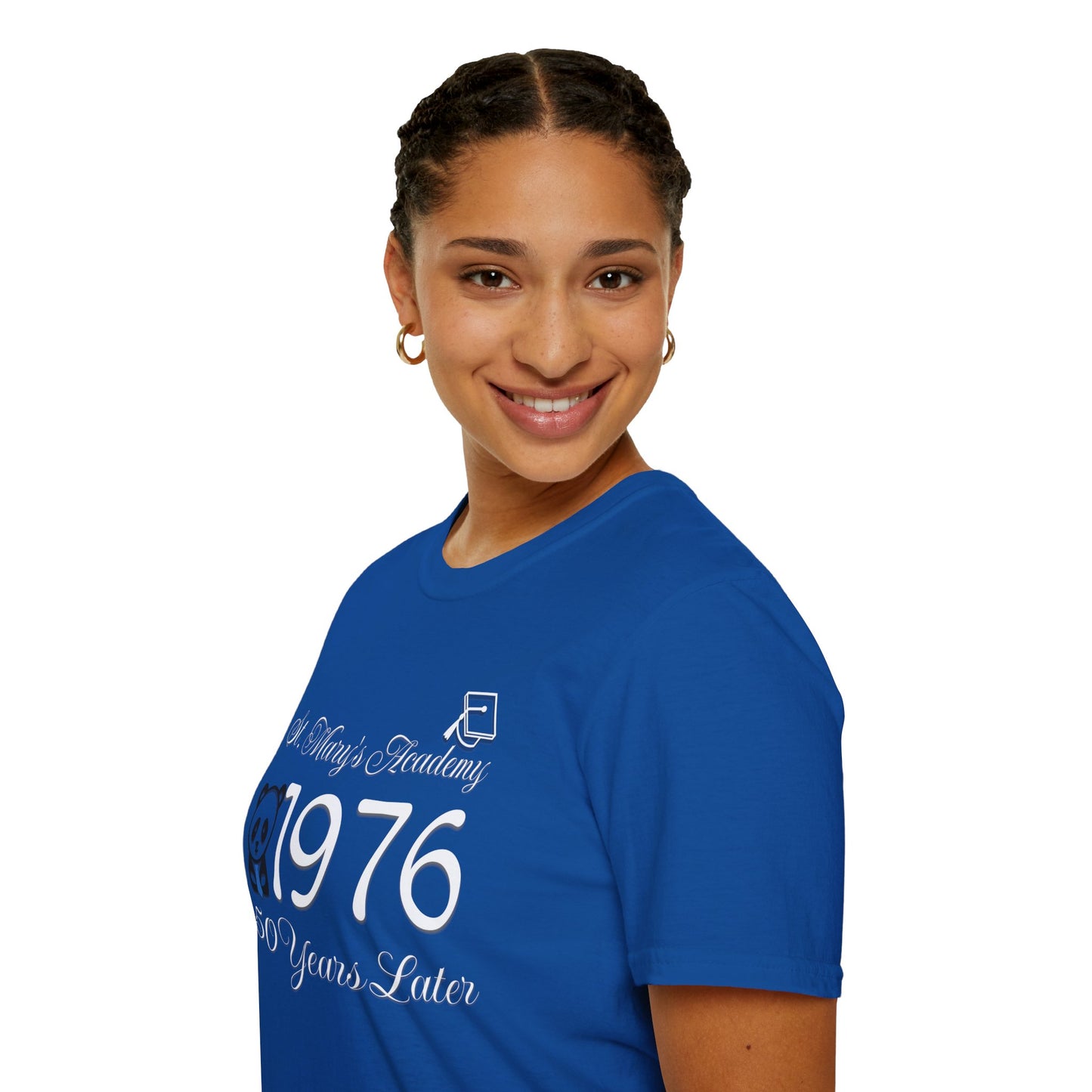 St. Mary's Academy 1976 Reunion T-Shirt — 50 Years Later Alumni Tee