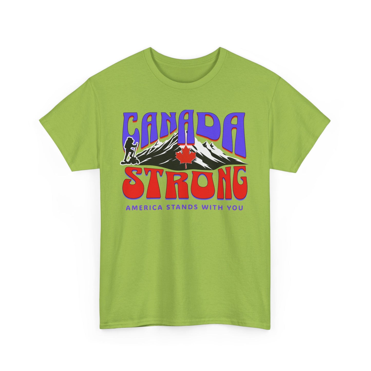 Canada and America in Solidarity, Canada Strong Unisex T-Shirt, America and Canada are United, Canada Pride and America Apologizes for Trump