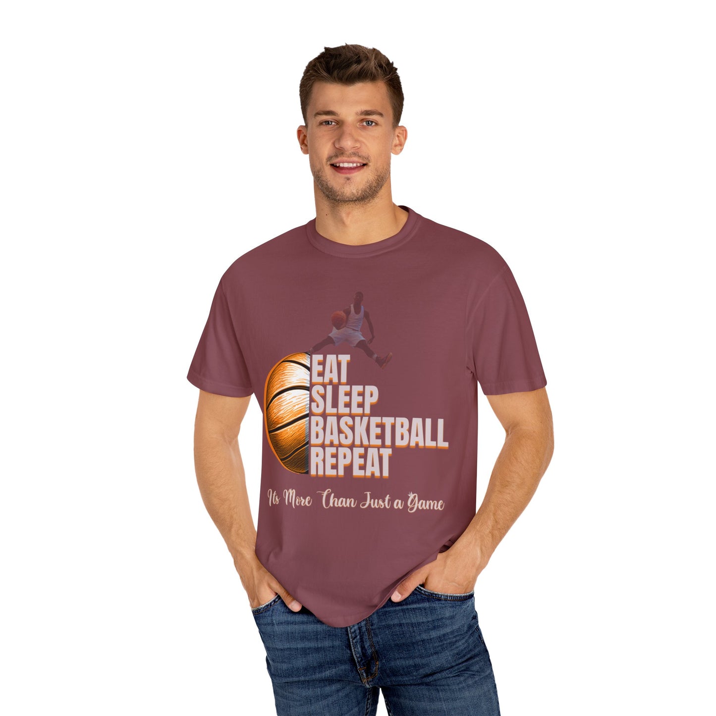 Eat Sleep Basketball Repeat, Basketball Merchandise, Basketball Grind Unisex T-shirt, Basketball Clothing for a Fan, Basketball Training Apparell