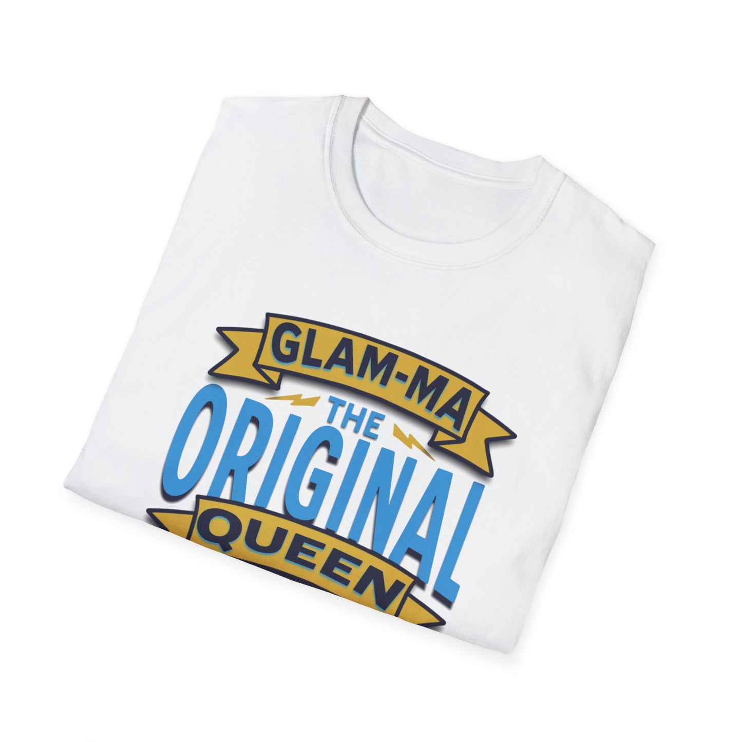 Glam-Ma Original Queen of Multitasking T-Shirt, Glam-Ma: Queen of Everything, Birthday Gift for Grandma, T-Shirt for Grandmothers, Cute Glam-Ma Gift