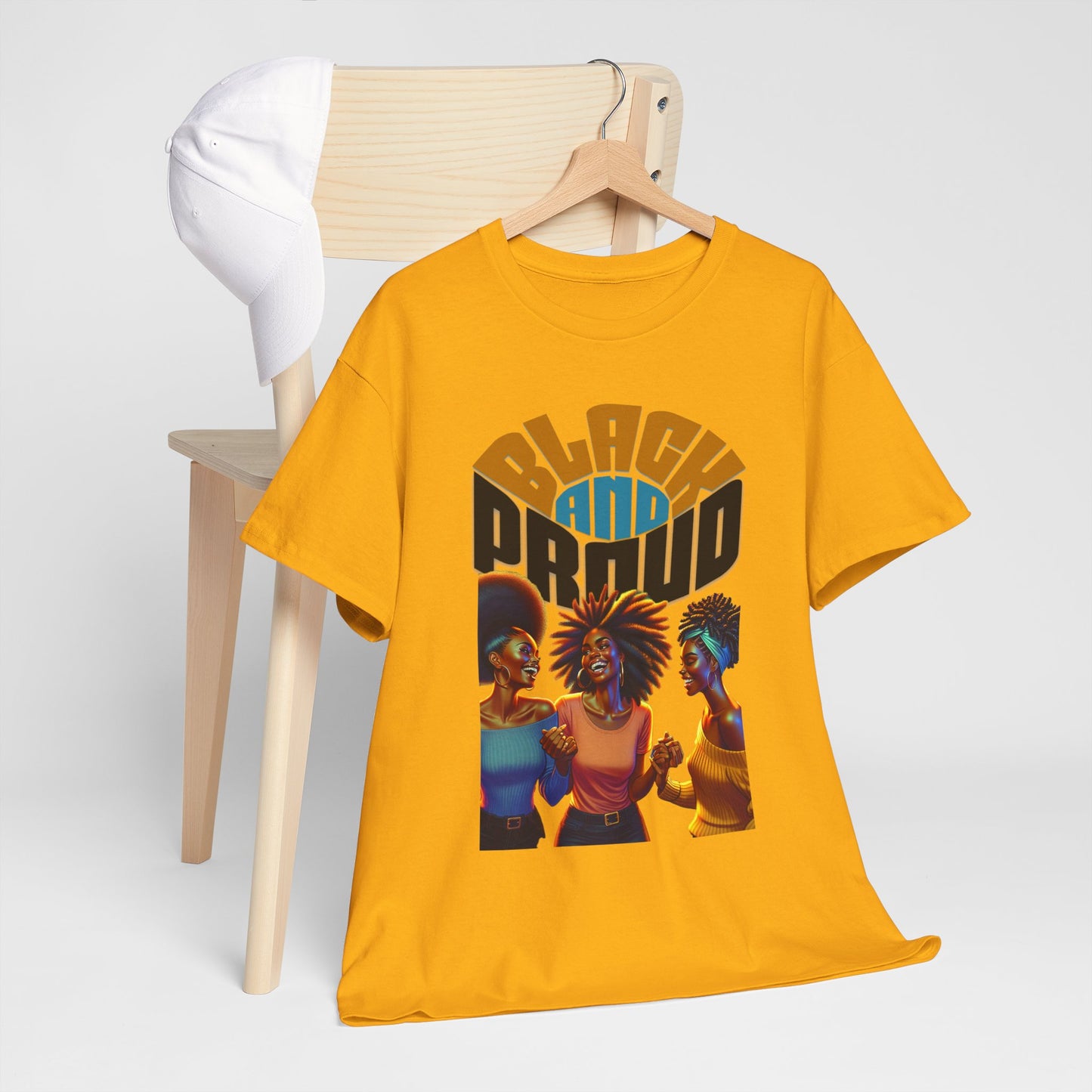 Black and Proud: Sisters United Shirt, Black Culture Shirts, Melanin Power, Black Girl Magic Shirts, African American T-Shirts, Nubian Queens T-Shirts,
