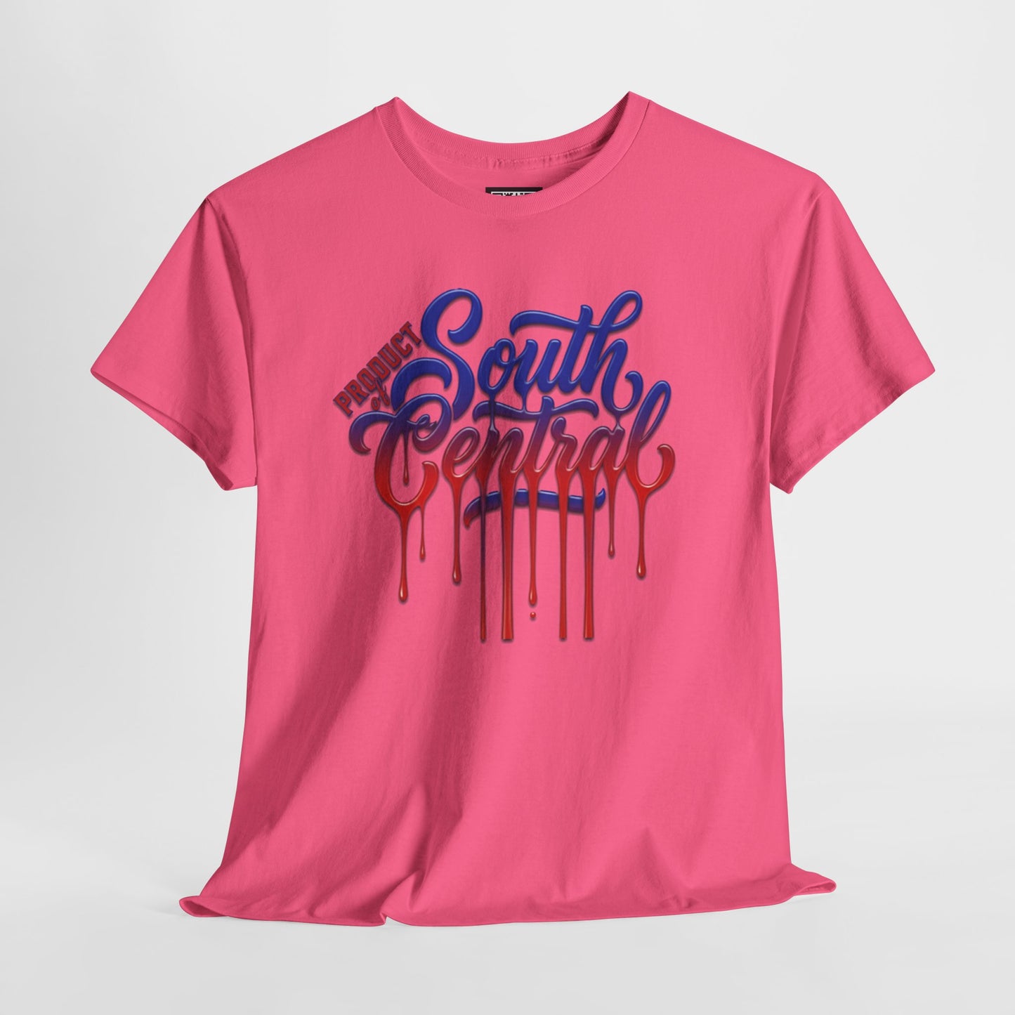 South Central Drip T-Shirt — Retro Los Angeles Script Graffiti Tee