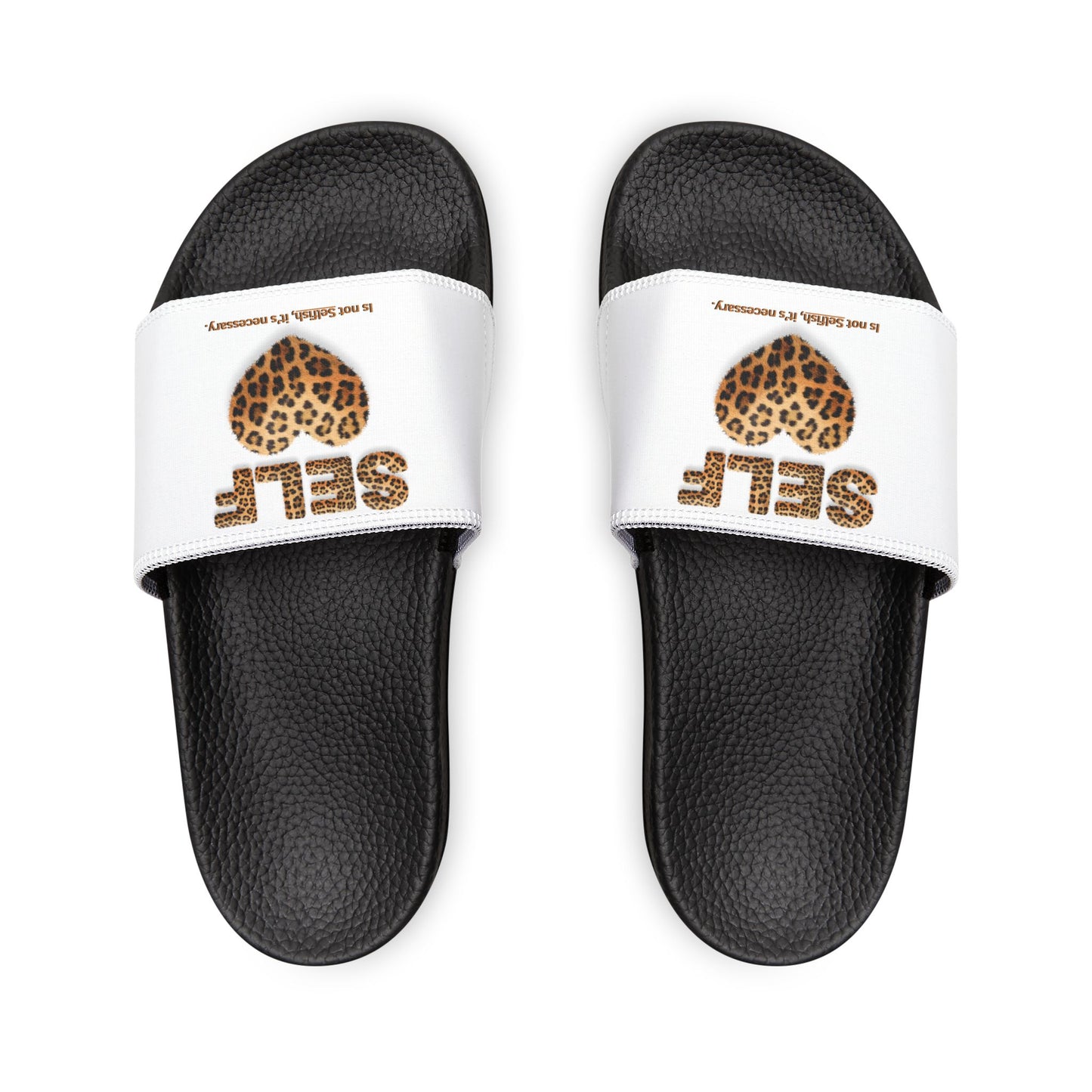 Women's Removable-Strap Sandals, "Self-Love" themed Sandals