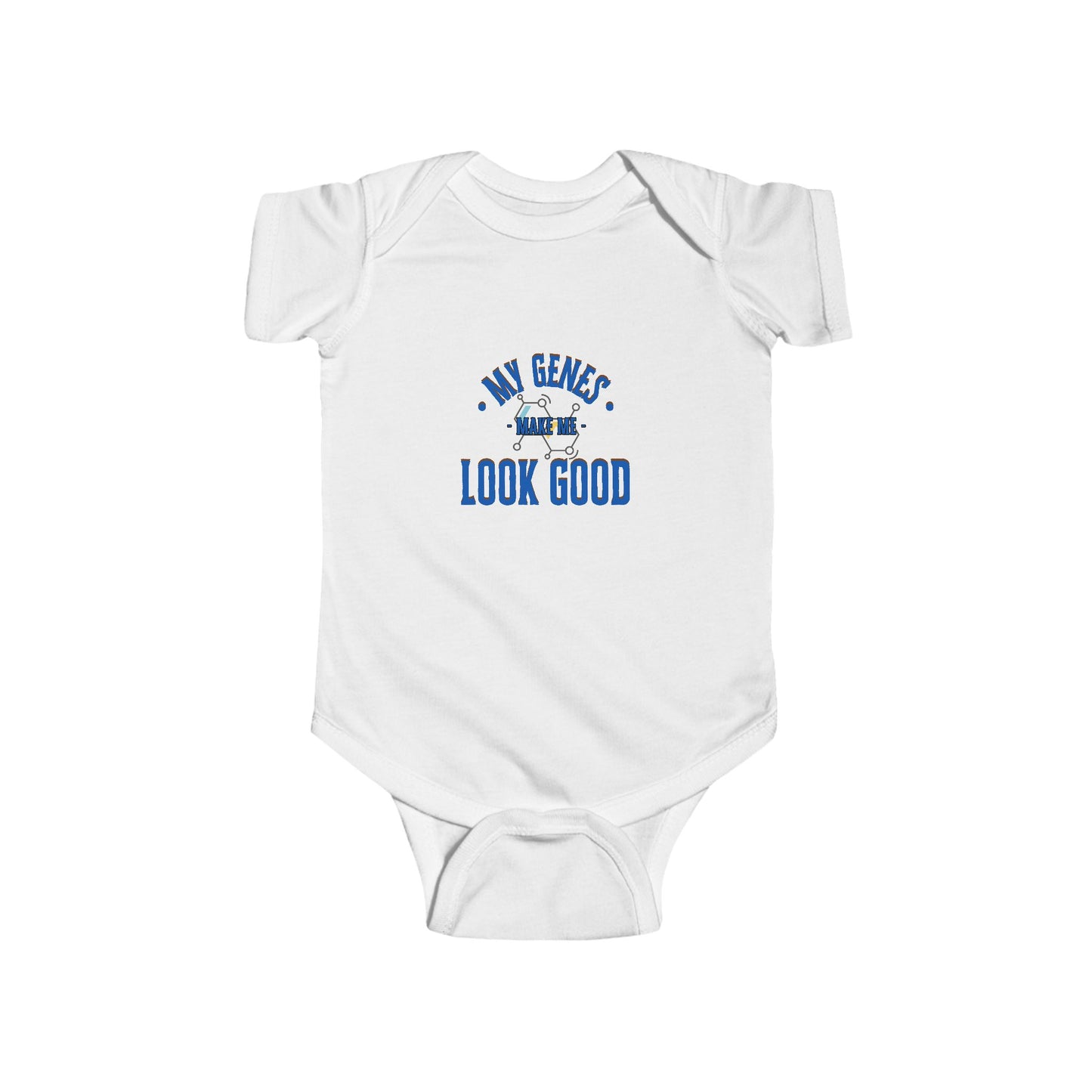 Funny Baby Onesies, My Genes Make Me Look Good, Cute Baby Onesie from 0-24 Months, Onesies for Boys and Girls, Cute Baby Shower Gift