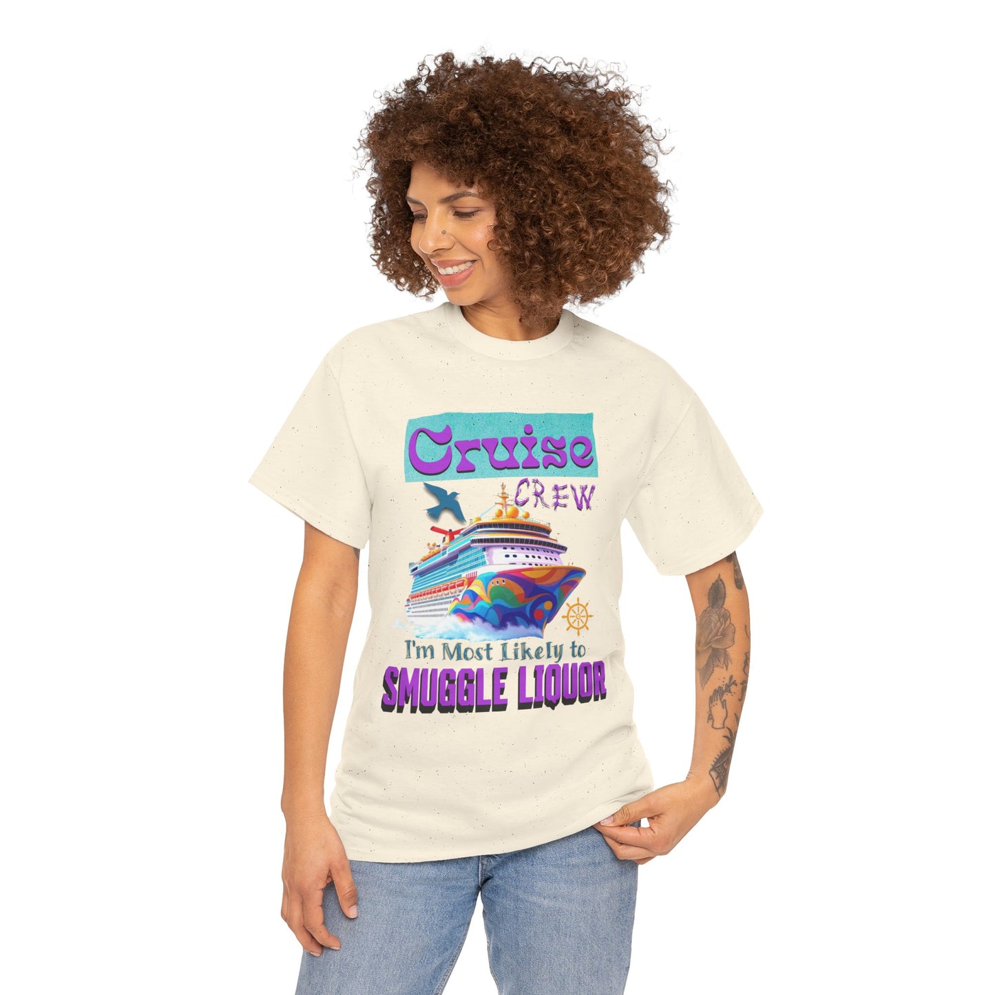 Cruise Crew Tee - Fun Cruise Vacation Shirt, Unisex Cotton T-Shirt, Summer Holiday Apparel, Perfect Gift for Cruise Travelers, Cruise Enthusiasts