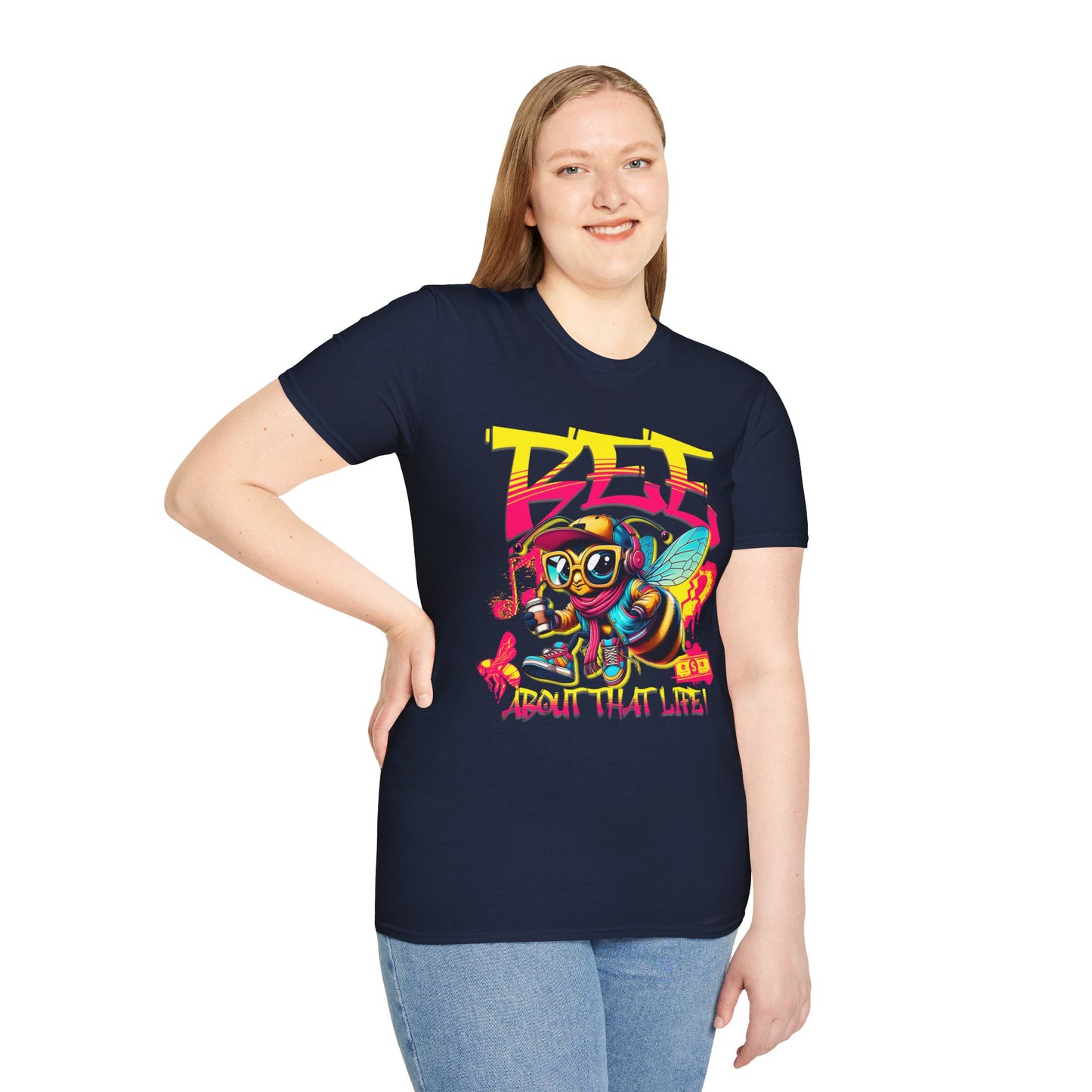 Beekeeper Graphic T-Shirt, Cute Bee Lovers T-Shirt, Fun Colorful Graphic Bee Tee, Summer Casual Wear, Gift for Bee Enthusiast