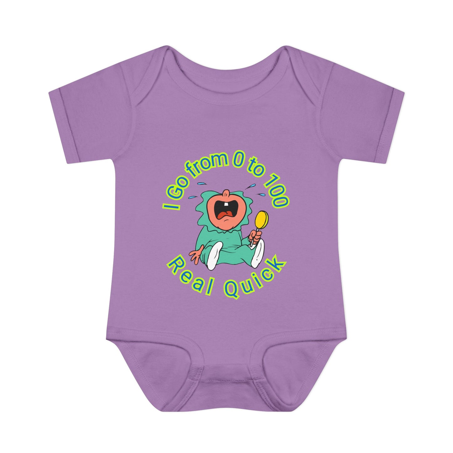 Funny Baby Onesies from 0 to 24 Months, Cute Colorful Baby Onesies for Boy or Girl, From 0 to 100 Real Quick, Newborn Baby Shower Gifts