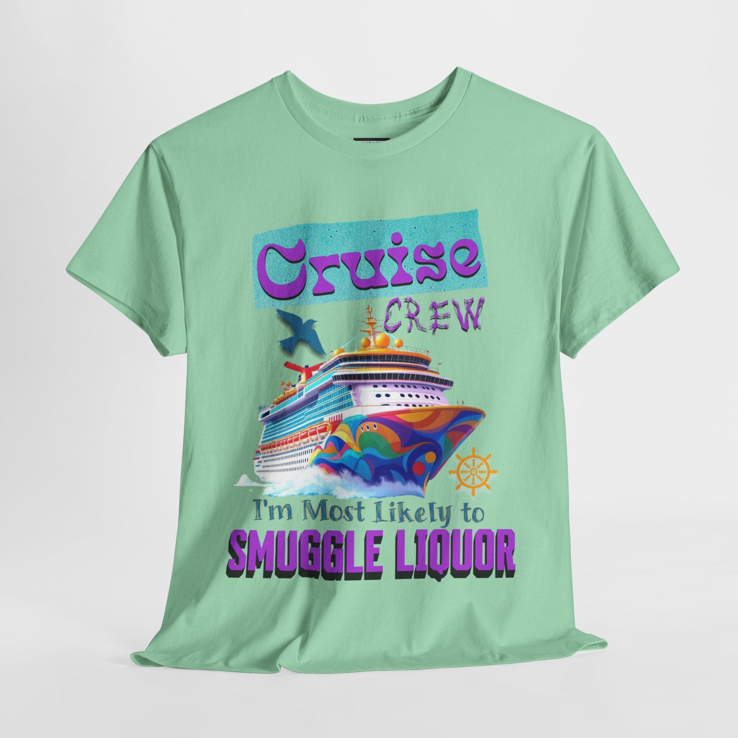 Cruise Crew Tee - Fun Cruise Vacation Shirt, Unisex Cotton T-Shirt, Summer Holiday Apparel, Perfect Gift for Cruise Travelers, Cruise Enthusiasts