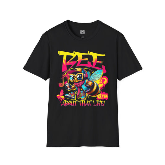 Beekeeper Graphic T-Shirt, Cute Bee Lovers T-Shirt, Fun Colorful Graphic Bee Tee, Summer Casual Wear, Gift for Bee Enthusiast