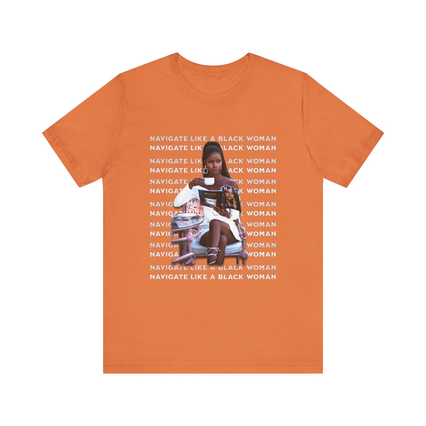 Navigate Like a Black Woman, Black Woman Shirt, 92% Black Woman Club, Black Girl Magic T-Shirts, Black History Month Shirts for Women