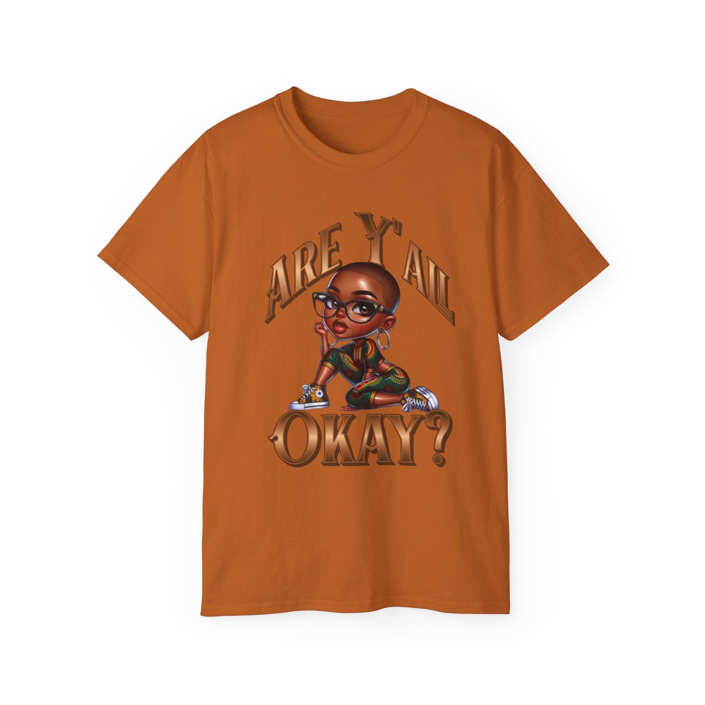 Sassy Check-In "Are Y'all Okay?", Black Girl Magic Shirts, Black History Month Shirt, Afrocentric Melanin Shirts, Woman Empowerment Shirt