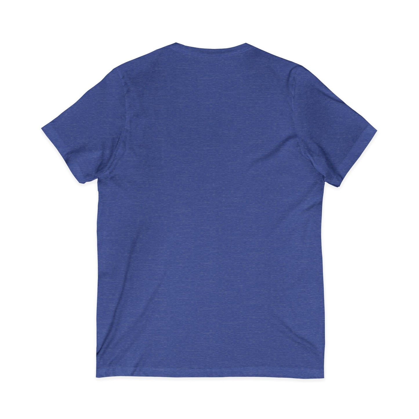 Personalized Dog on Scooter V-Neck Tee - "Off to Praise the Lord"