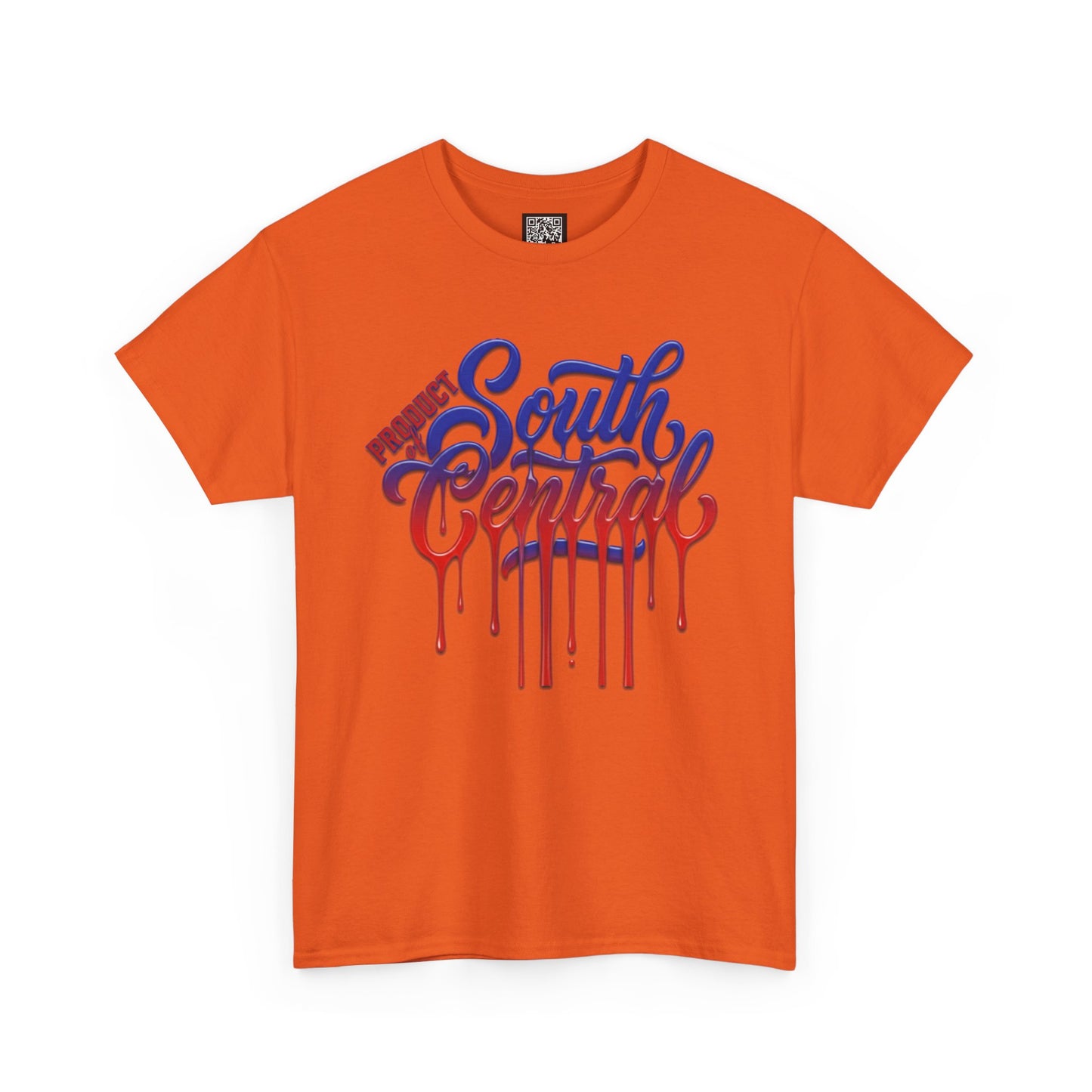 South Central Drip T-Shirt — Retro Los Angeles Script Graffiti Tee