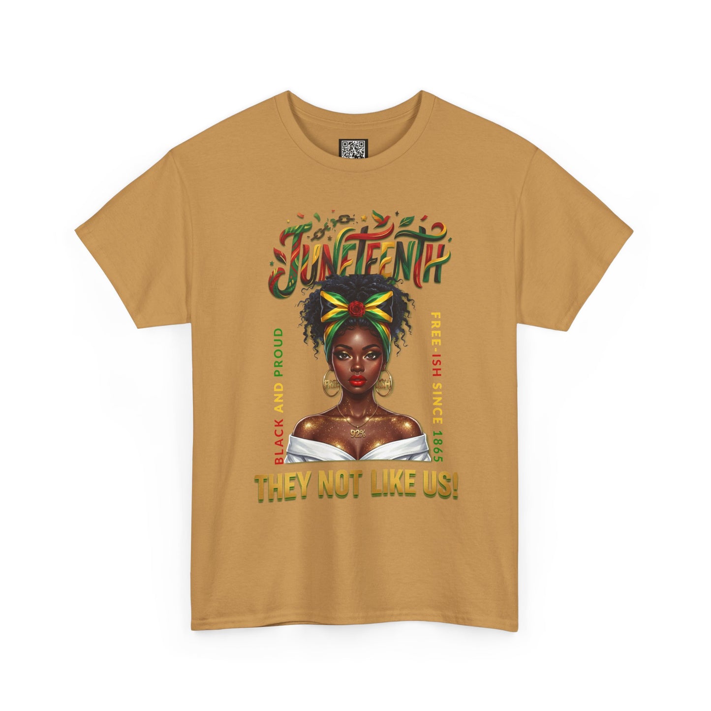 Juneteenth Celebration Tee — "They Not Like Us" Black History Graphic Shirt