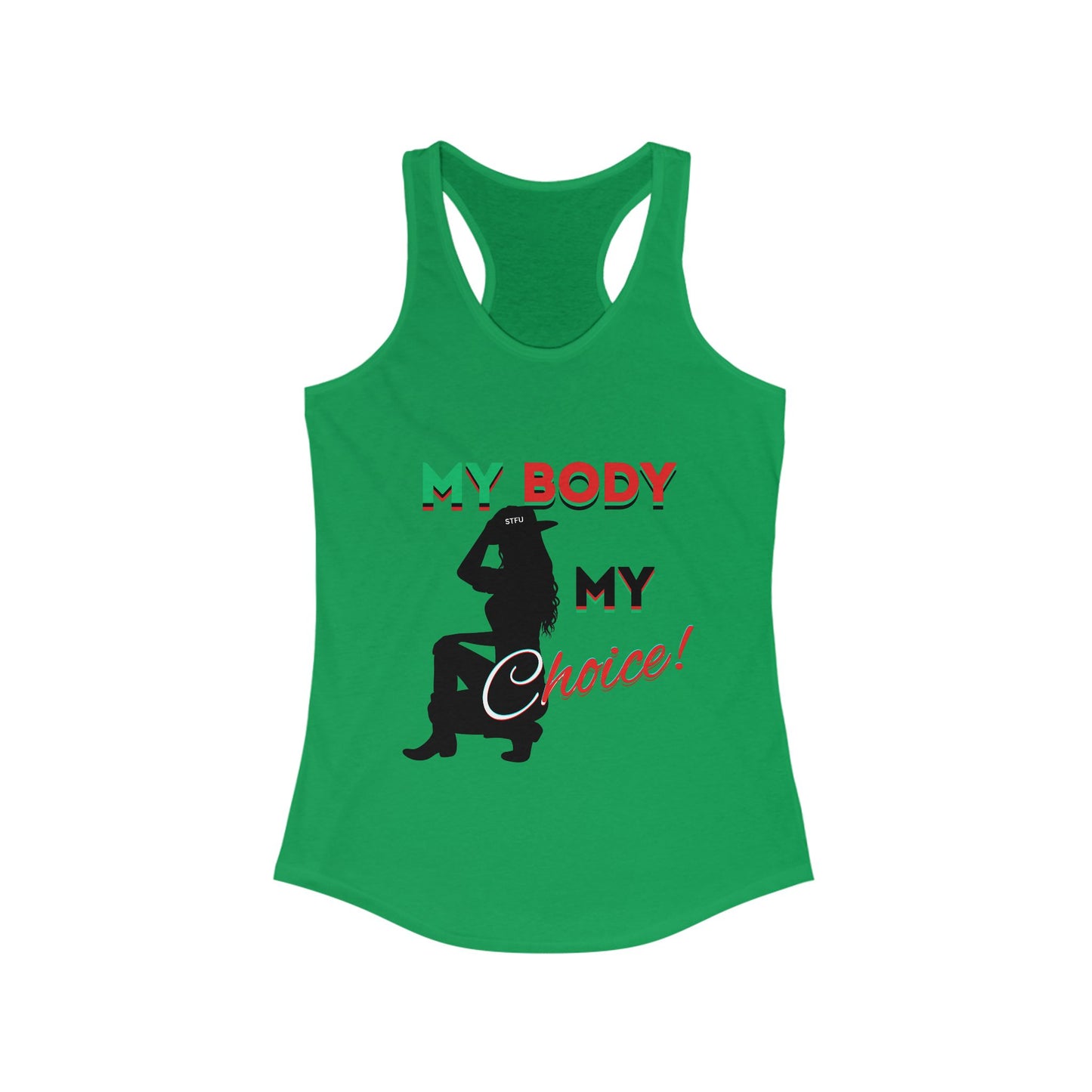 My Body My Choice Racerback Shirt, Feminist Shirt, Women's Rights Tee, Activist Apparel, Pro-Choice Shirt, Feminist Gifts, Pro Choice Shirt, BLM Tee