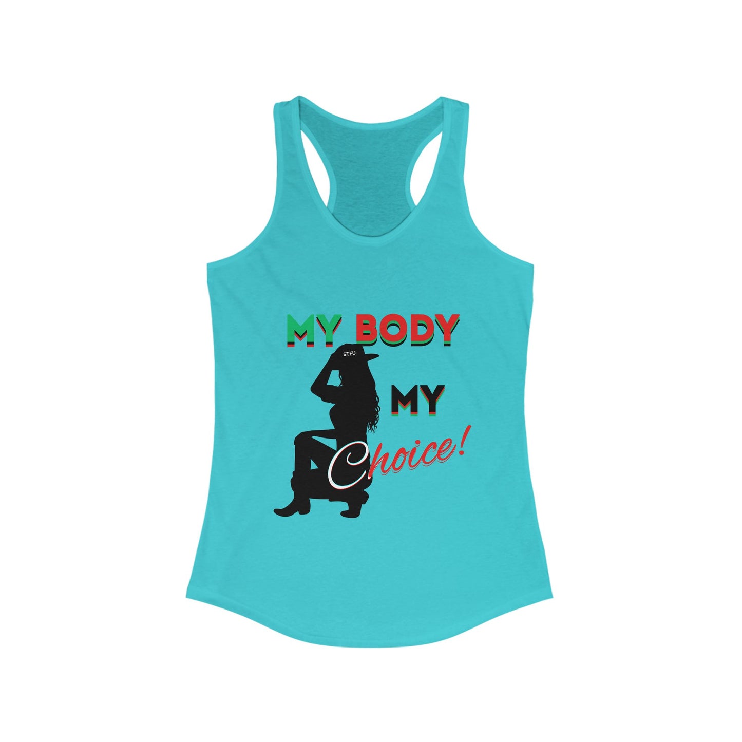 My Body My Choice Racerback Shirt, Feminist Shirt, Women's Rights Tee, Activist Apparel, Pro-Choice Shirt, Feminist Gifts, Pro Choice Shirt, BLM Tee