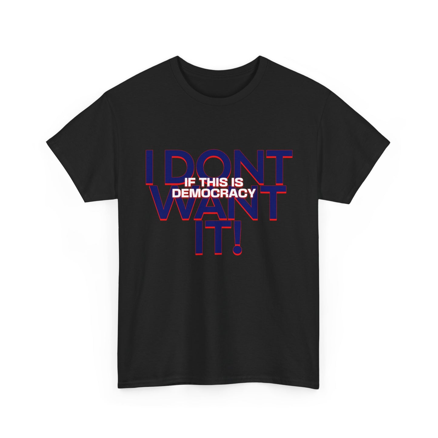 Democracy Denied Shirts, Unisex Political Statement Tees, Activism Social Justice Shirts, Political Apparel for Men & Women, Social Commentary Tees
