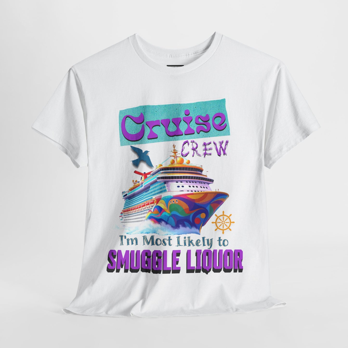 Cruise Crew Tee - Fun Cruise Vacation Shirt, Unisex Cotton T-Shirt, Summer Holiday Apparel, Perfect Gift for Cruise Travelers, Cruise Enthusiasts