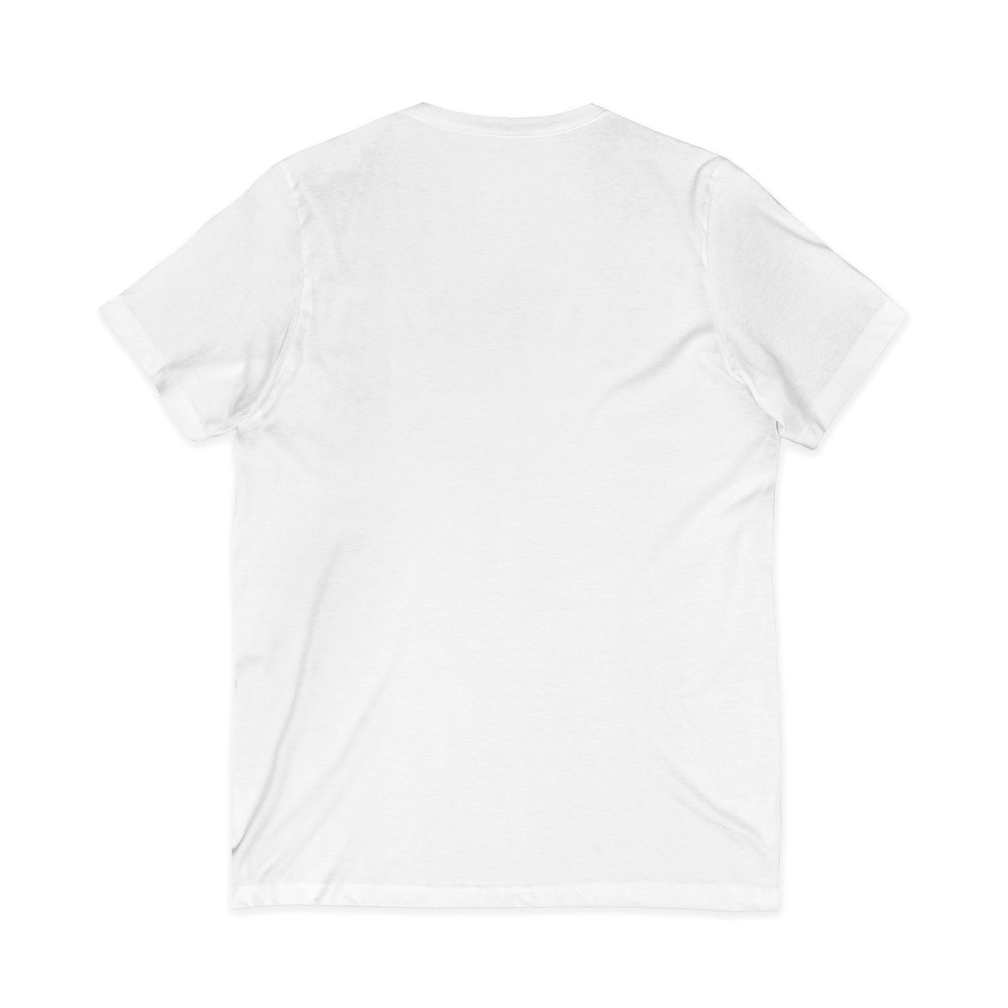 Personalized Dog on Scooter V-Neck Tee - "Off to Praise the Lord"