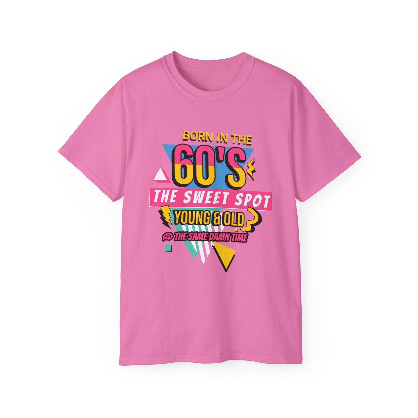 Retro 60s Birthday Tee, Fun Gift for 60th Birthday Celebration, Vintage Style Unisex Cotton T-shirt, Perfect for Nostalgia Lovers, [...]