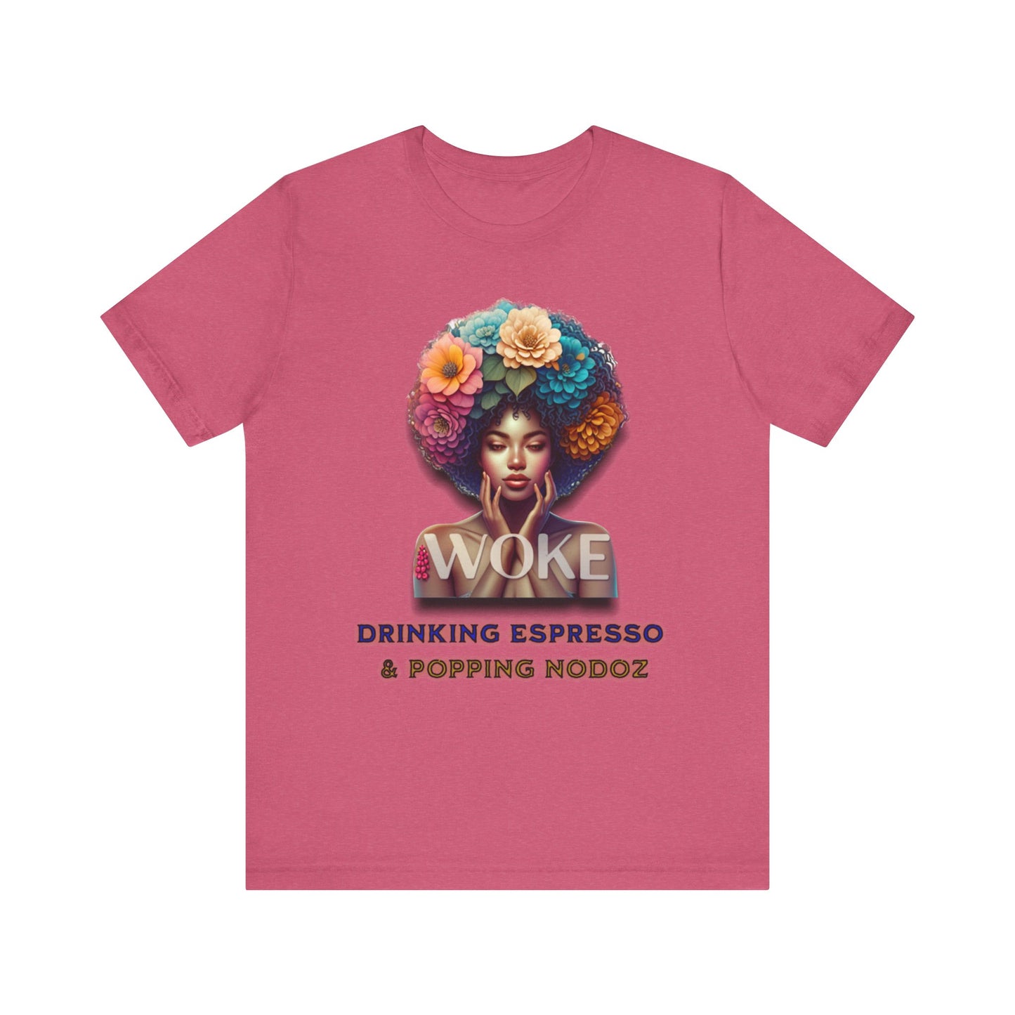Woke Because We Can't Sleep on our Government, 92% Black Woman's Power Shirt, Melanin Women T-Shirts, Black Girl Magic T-Shirts,