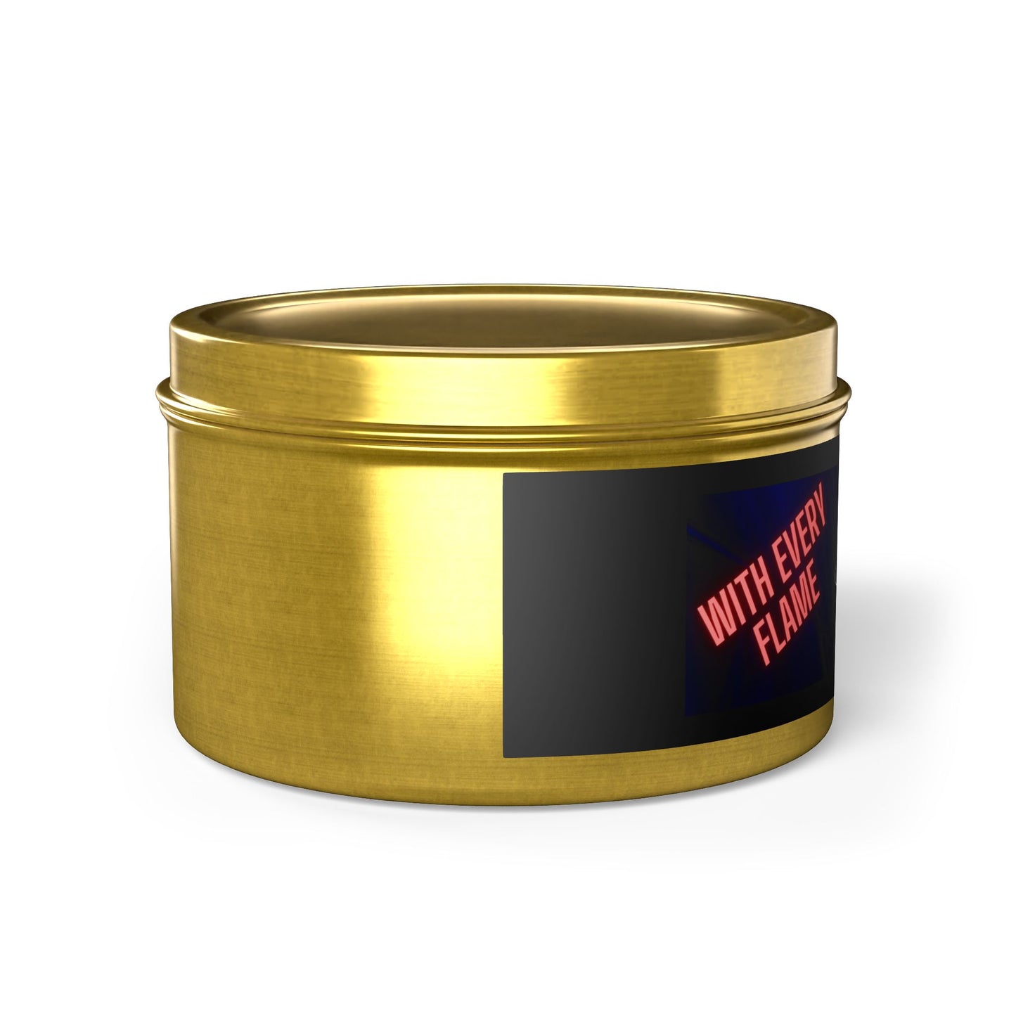 Lynette Cavalier's Tin Candles, Captivating aromas: Evergreen, Fresh Coffee, Mango Coconut, Spa Retreat, Vanilla Bean, Tin Colors: Gold, Silver, Black