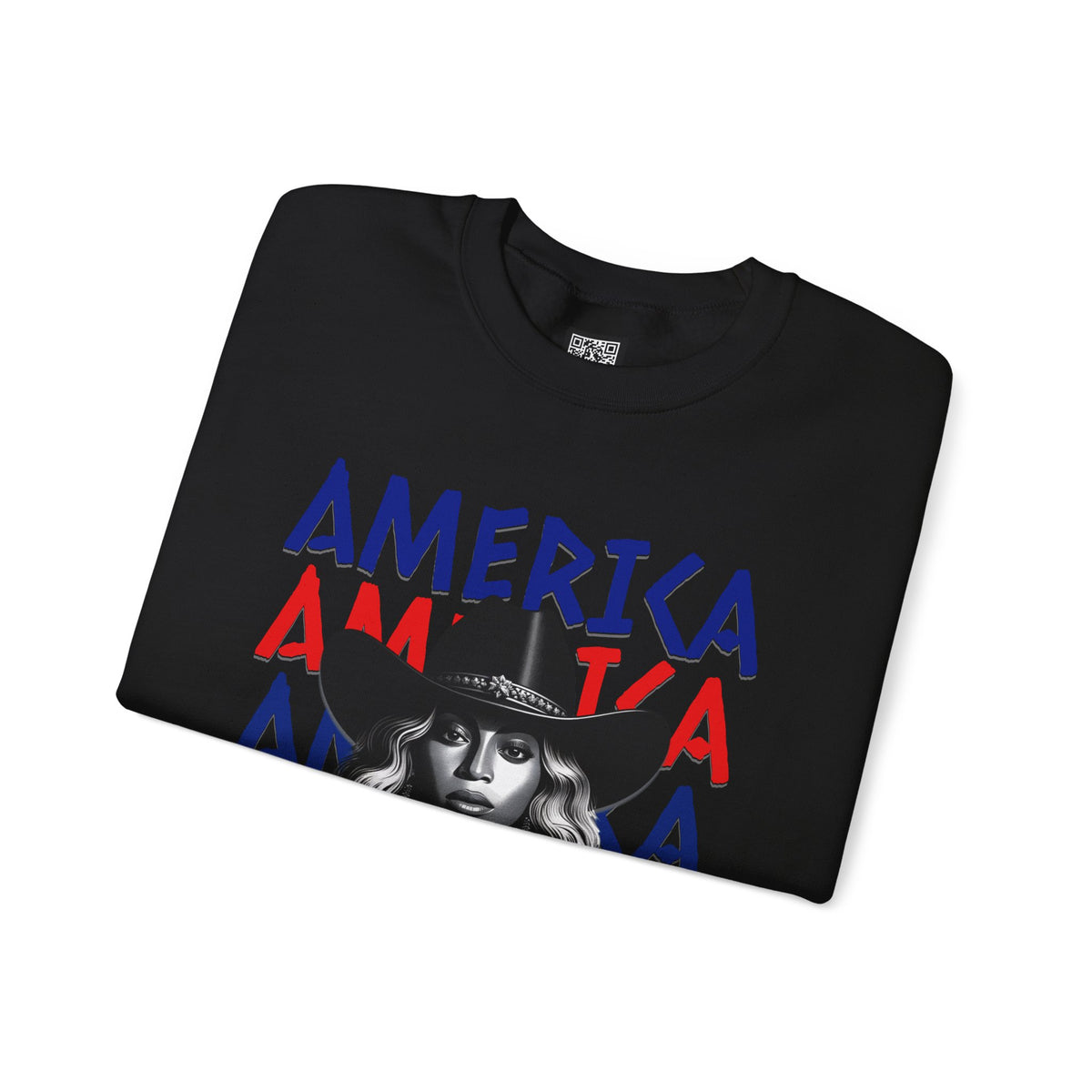 America Graphic Crewneck Sweatshirt, Beyonce America We Have a Problem, Fan Merchandise for Beyonce, Unisex Gildan Sweatshirts