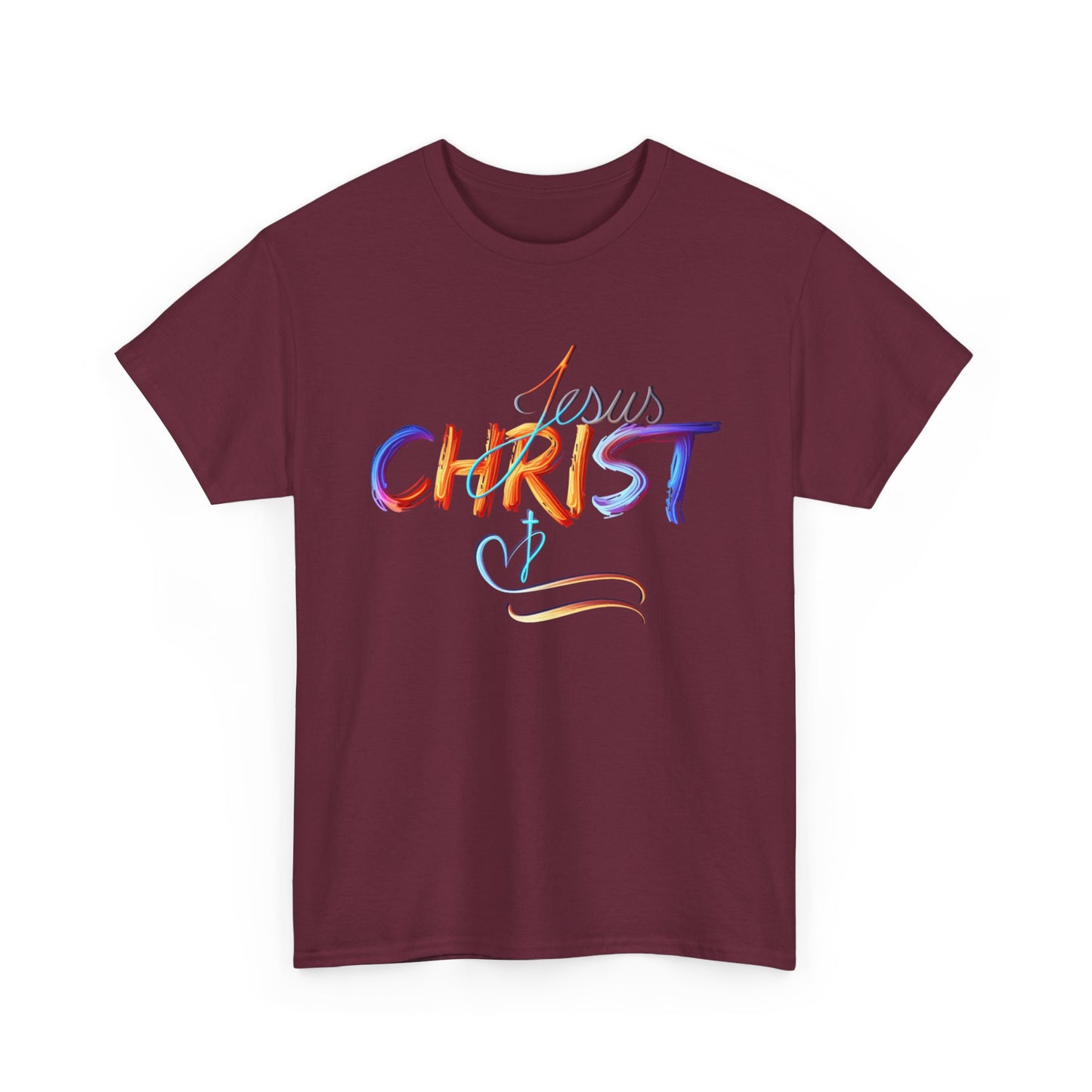 Jesus Christ Shirt, Faith & Light T-shirt, Christian Apparel, Bold Christian Graphics, Christian Gift, Faith-Based Art, Gospel Merchandise