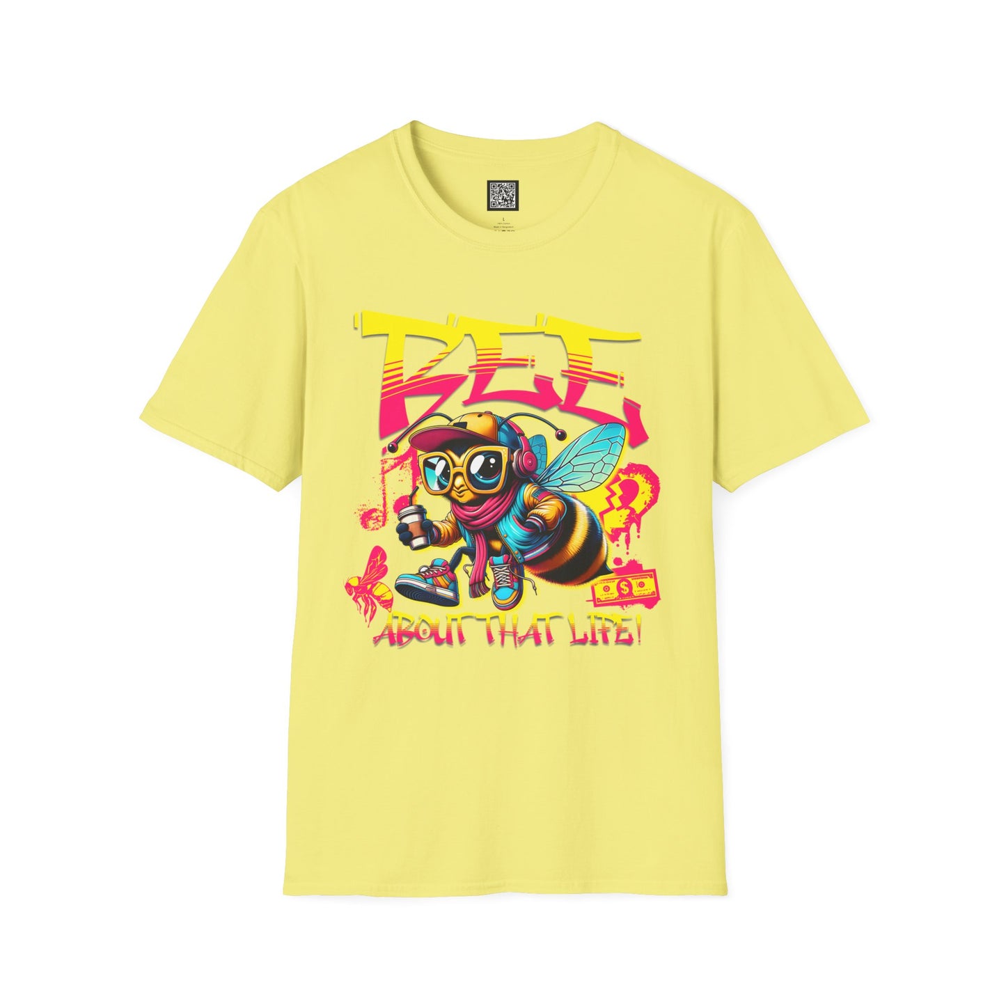 Beekeeper Graphic T-Shirt, Cute Bee Lovers T-Shirt, Fun Colorful Graphic Bee Tee, Summer Casual Wear, Gift for Bee Enthusiast