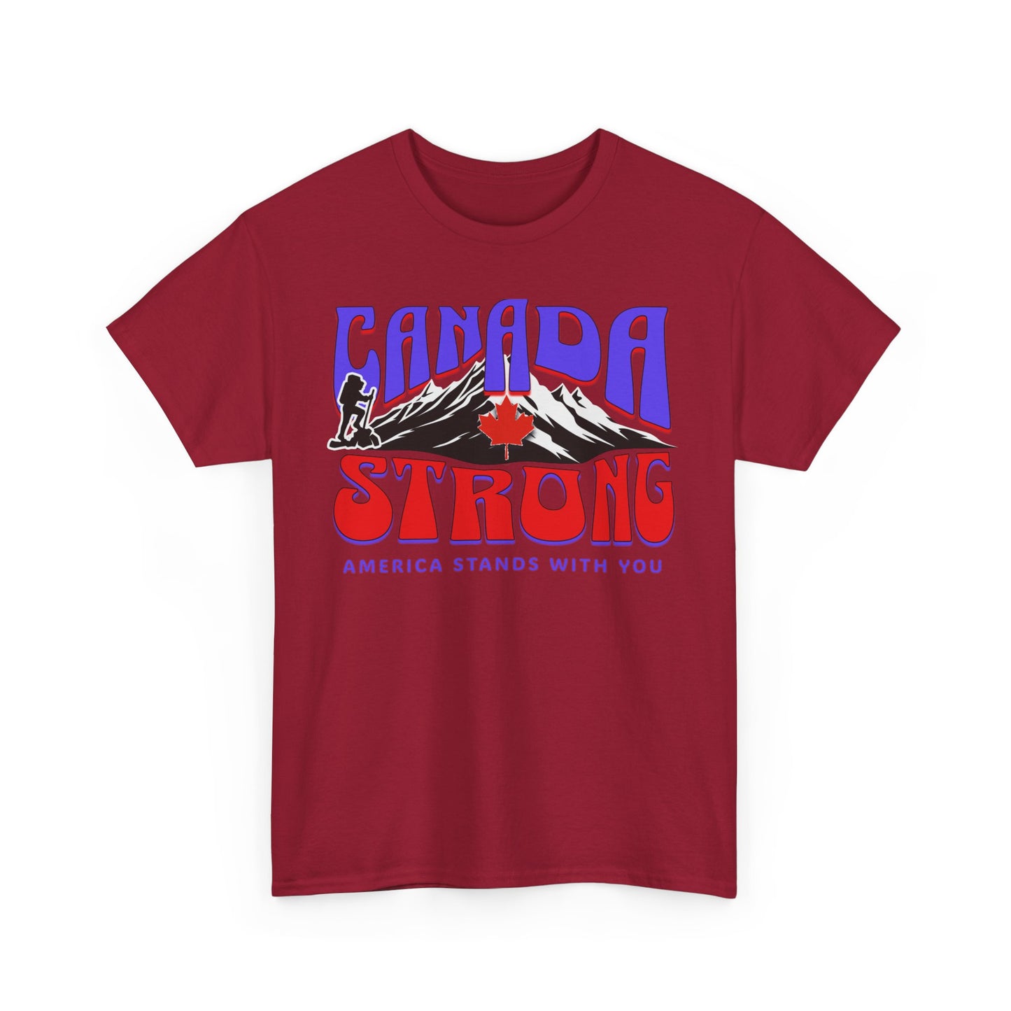 Canada and America in Solidarity, Canada Strong Unisex T-Shirt, America and Canada are United, Canada Pride and America Apologizes for Trump