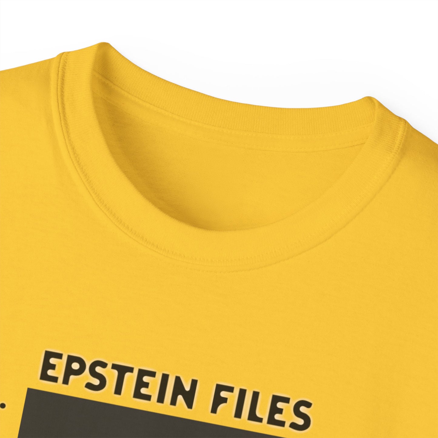 Epstein Files Graphic Tee — 'Donnie Boy Is Scared' Conspiracy Satire T-Shirt