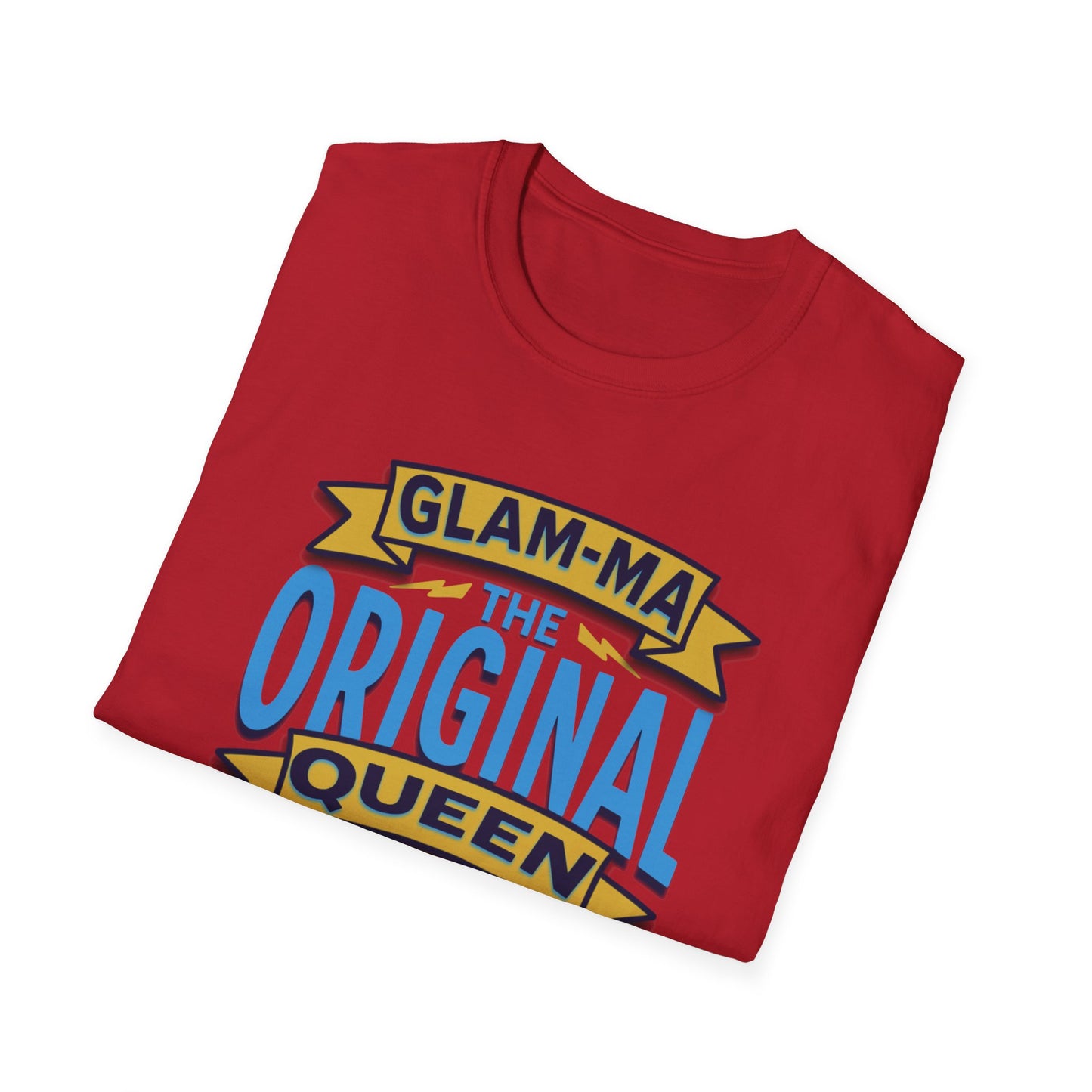 Glam-Ma Original Queen of Multitasking T-Shirt, Glam-Ma: Queen of Everything, Birthday Gift for Grandma, T-Shirt for Grandmothers, Cute Glam-Ma Gift