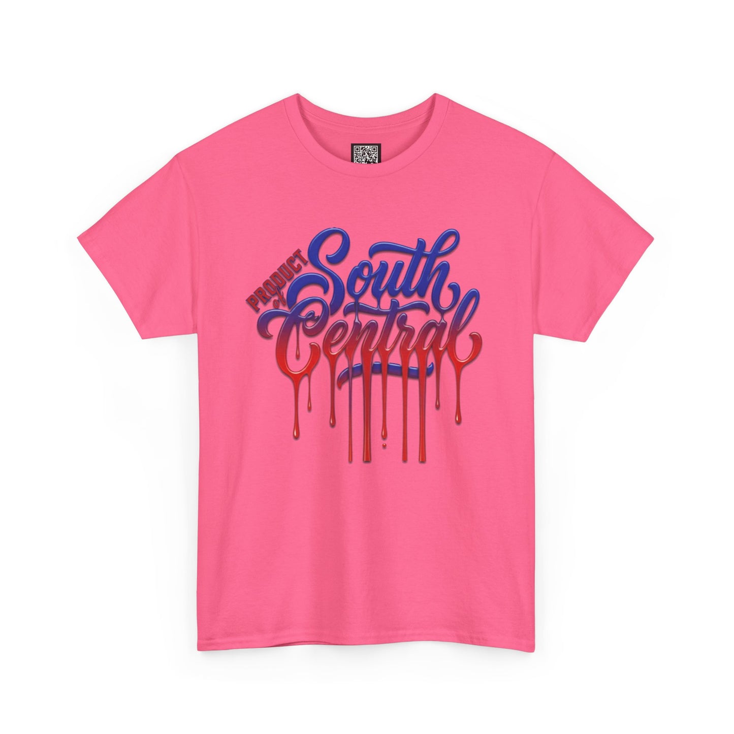 South Central Drip T-Shirt — Retro Los Angeles Script Graffiti Tee
