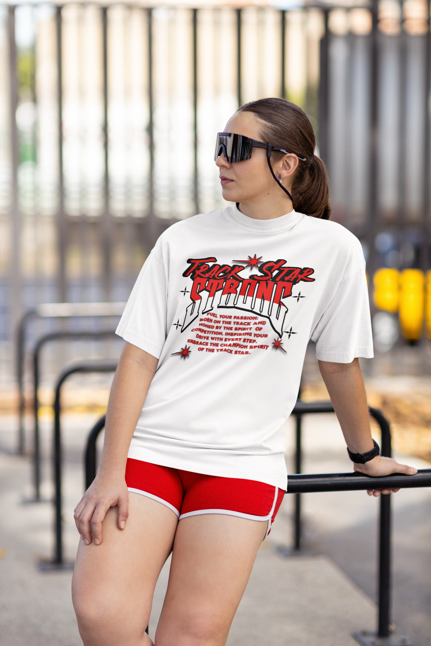 Track Star Unisex Tee, Embrace Your Passion for Running, Runner Enthusiast T-Shirt, Motivational Shirts for Runners, Gifts for a Runners