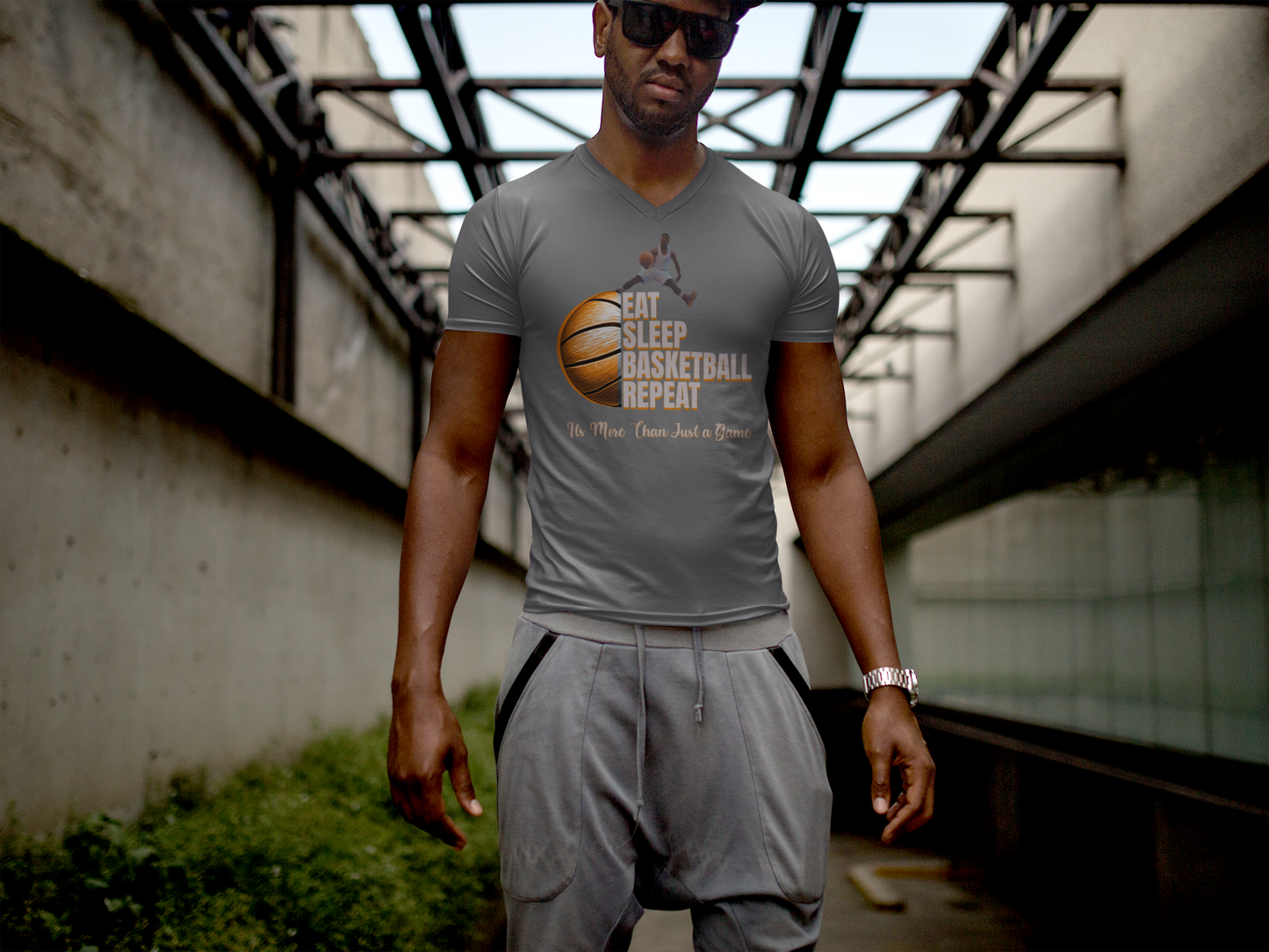 Eat Sleep Basketball Repeat, Basketball Merchandise, Basketball Grind Unisex T-shirt, Basketball Clothing for a Fan, Basketball Training Apparell