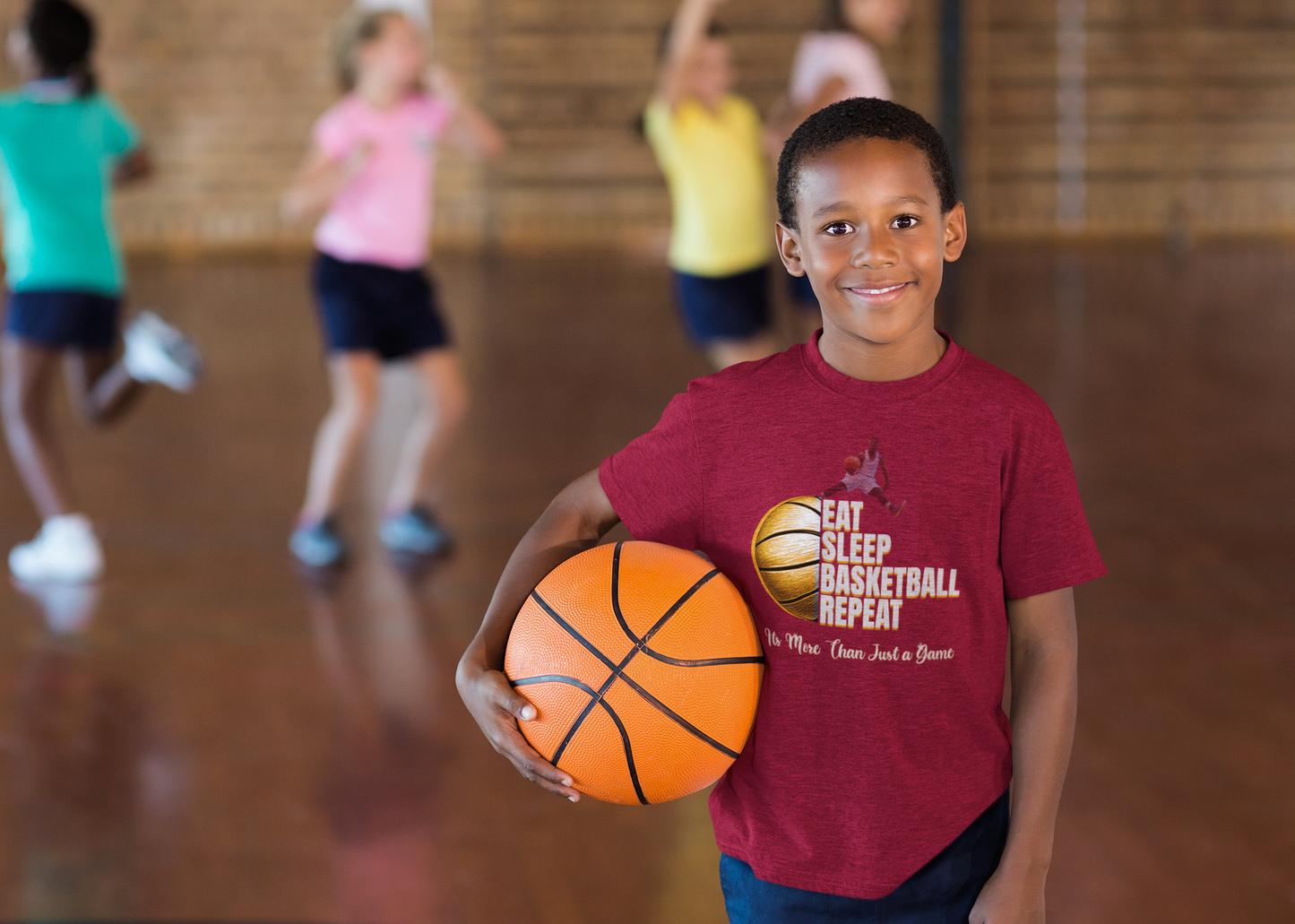 Eat Sleep Basketball Repeat, Basketball Merchandise, Basketball Grind Unisex T-shirt, Basketball Clothing for a Fan, Basketball Training Apparell