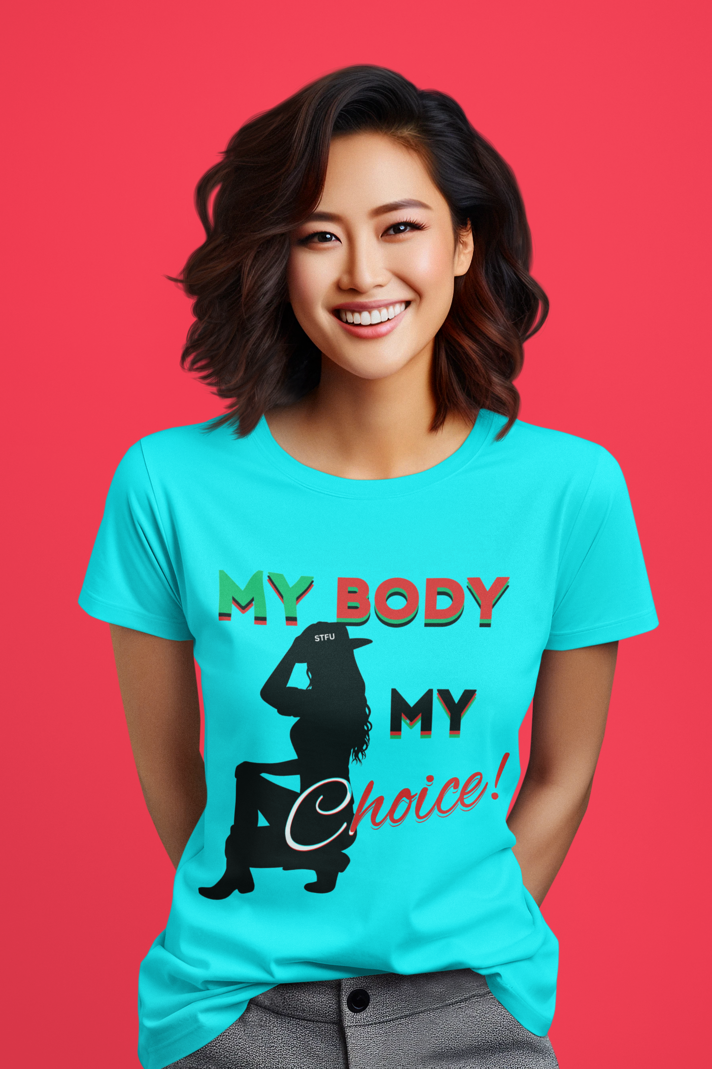 "My Body My Choice" Women's Favorite Tee, Feminist T-Shirts, Pro-Choice T-Shirts for Women, Activism Shirts for Women