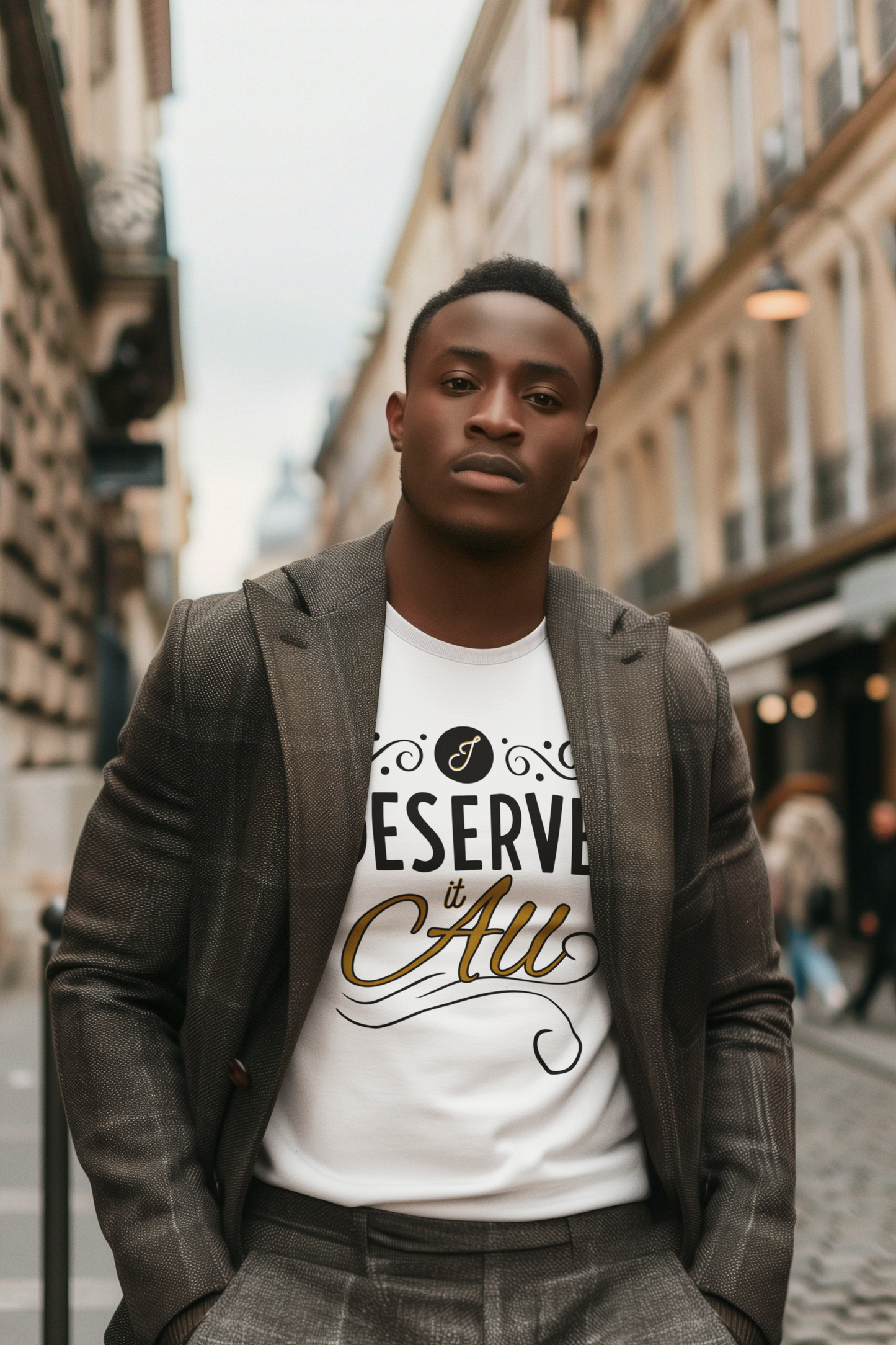 "I Deserve It All" Unisex Soft Style T-Shirt, Lyrics from Kendrick Lamar Man in the Garden, Kendrick Lamar Fan Merchandise