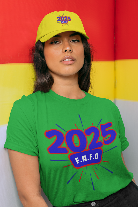 FAFO 2025 America T-Shirts, 92% Black Unisex Shirts, Save America Democracy Shirt, F.A.F.O Anti Trump T-Shirts, Funny Anti-MAGA T-Shirt