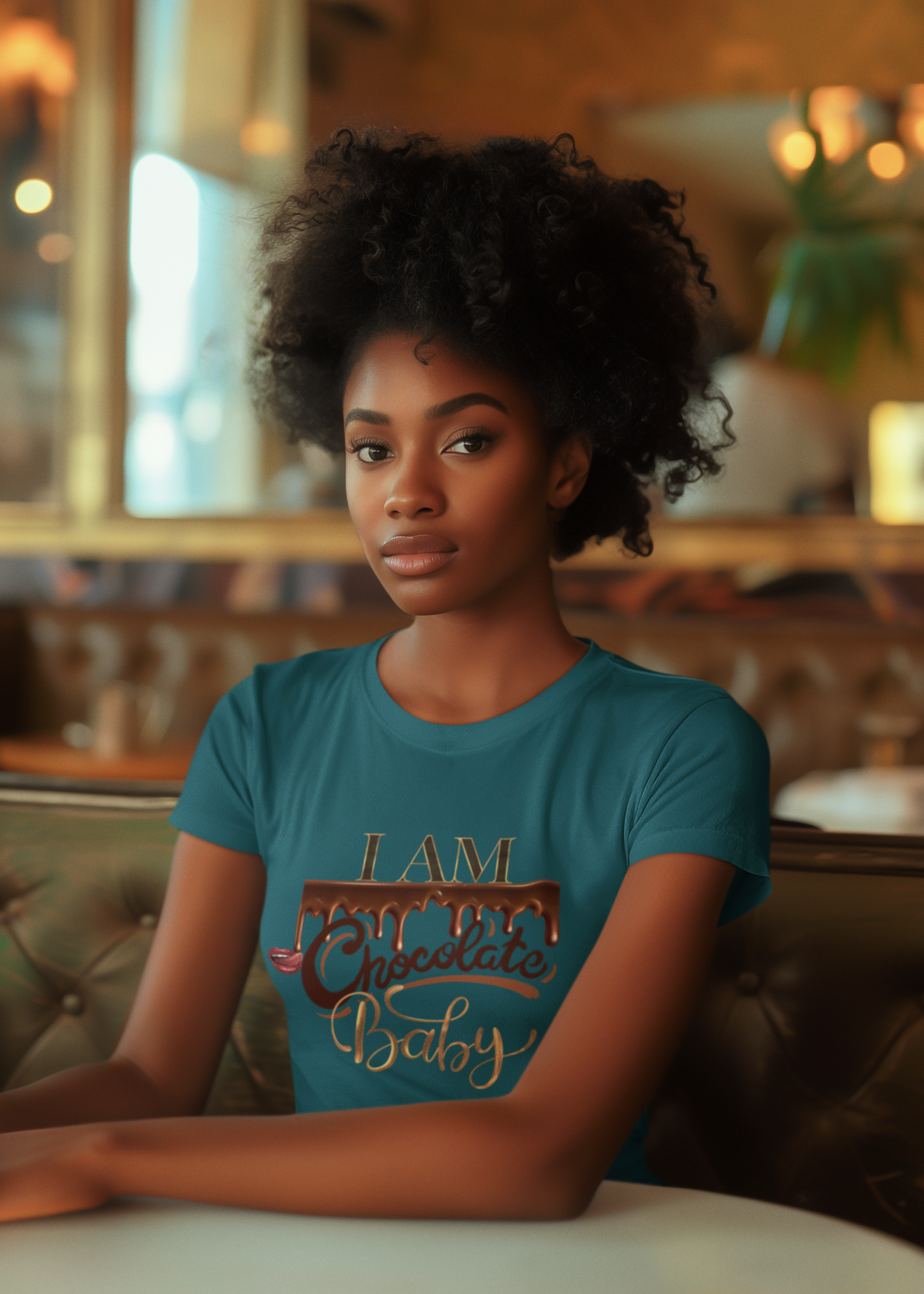 I am Chocolate Baby Tee, Black History Month Shirt, Melanin Shirts, Black Panther Tees, Black Culture T-shirts, Black Pride Shirts, T-Shirts for Black Women & Men