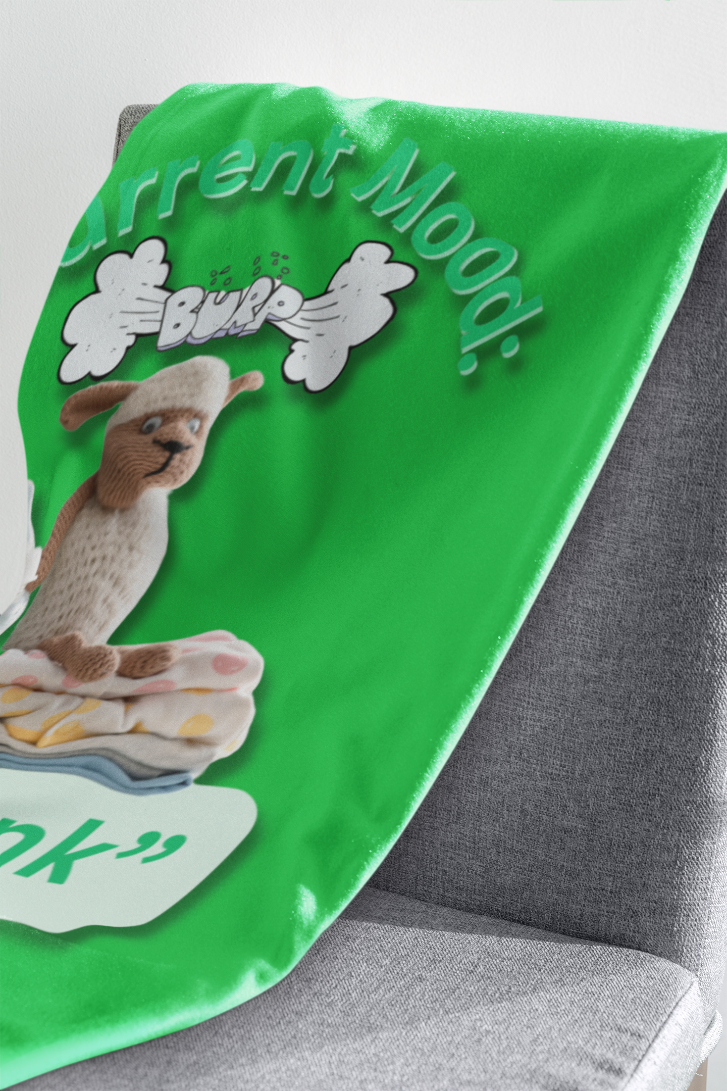 Funny Toddler Blanket, Baby Shower Gifts for Babies, Boy and Girl Blanket, Blanket for Newborn Babies, Perfect Baby Shower Gifts, Funny Baby Shower Gift