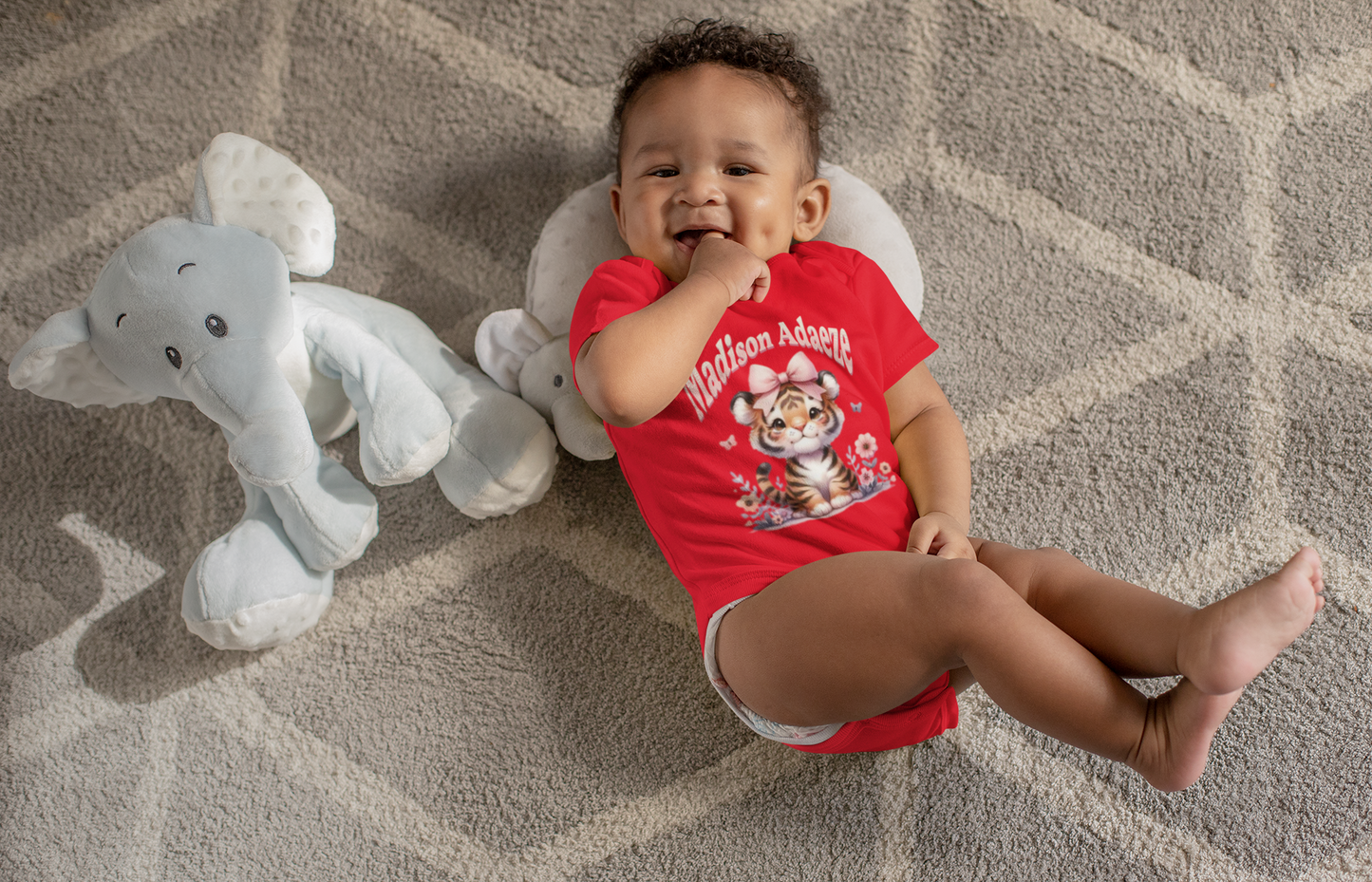 Custom Infant Fine Jersey Bodysuit, Custom Onesie for Boy or Girl, Personalized Onesie for Boy or Girls, Baby Shower Gifts for Babies