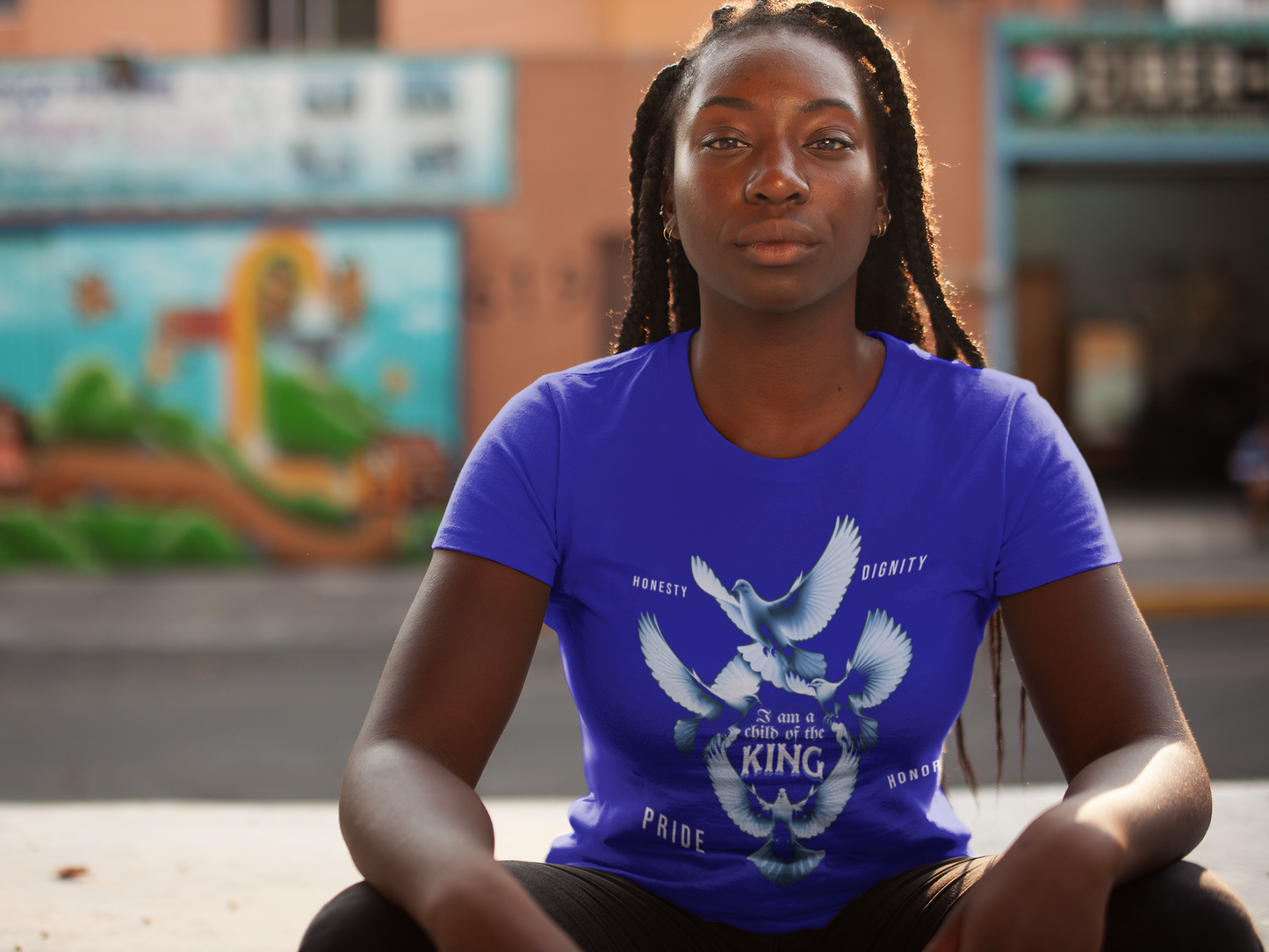 Inspirational Unisex Tee - "Child of the King" - Pride, Honor, Dignity, Religious T-Shirts for Men and Women, Inspirational T-Shirts