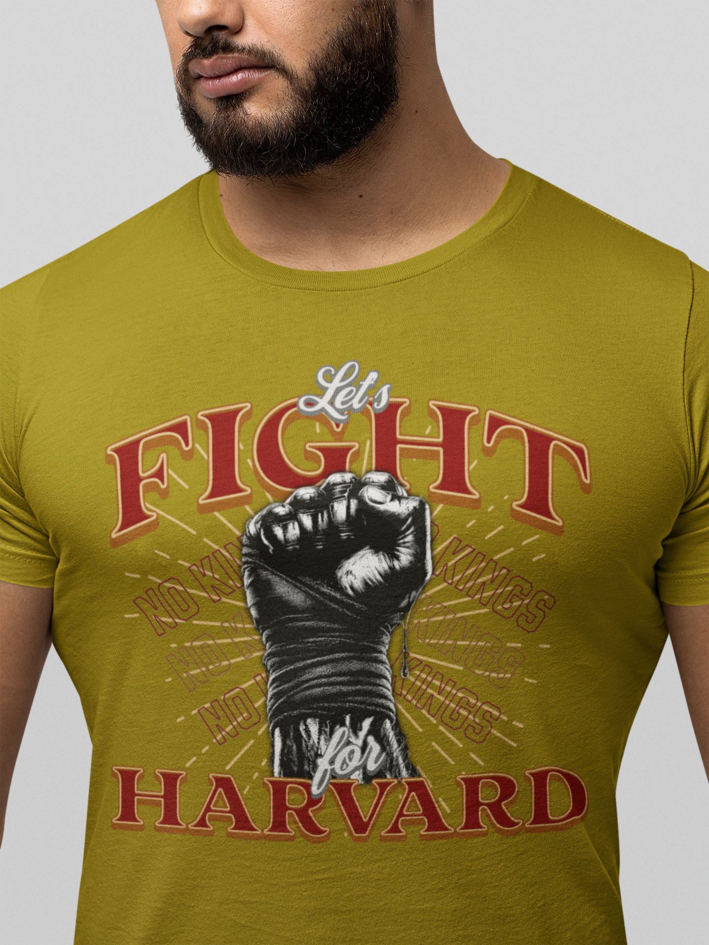 Empowering Fight for Hardvard University T-Shirt | Trump vs. Harvard T-Shirts, Spirit of Democracy, Standing with Hardvard Tee