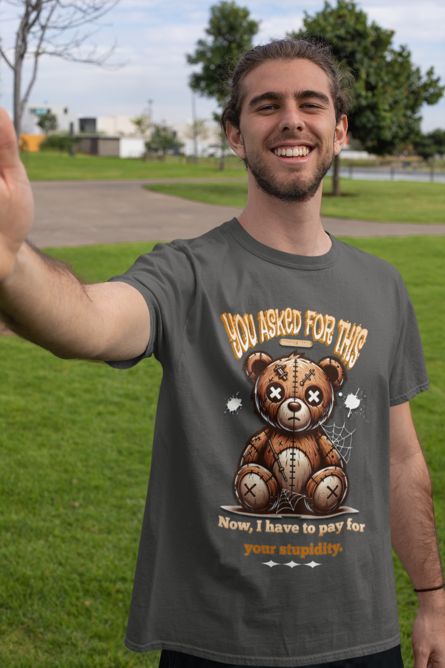 You Asked for This T-Shirt, Unisex Jersey Short Sleeve Tee, No Kings Protest T-Shirt, Voting Matters Shirt, Play Stupid Games Win Stupid Prizes Tee