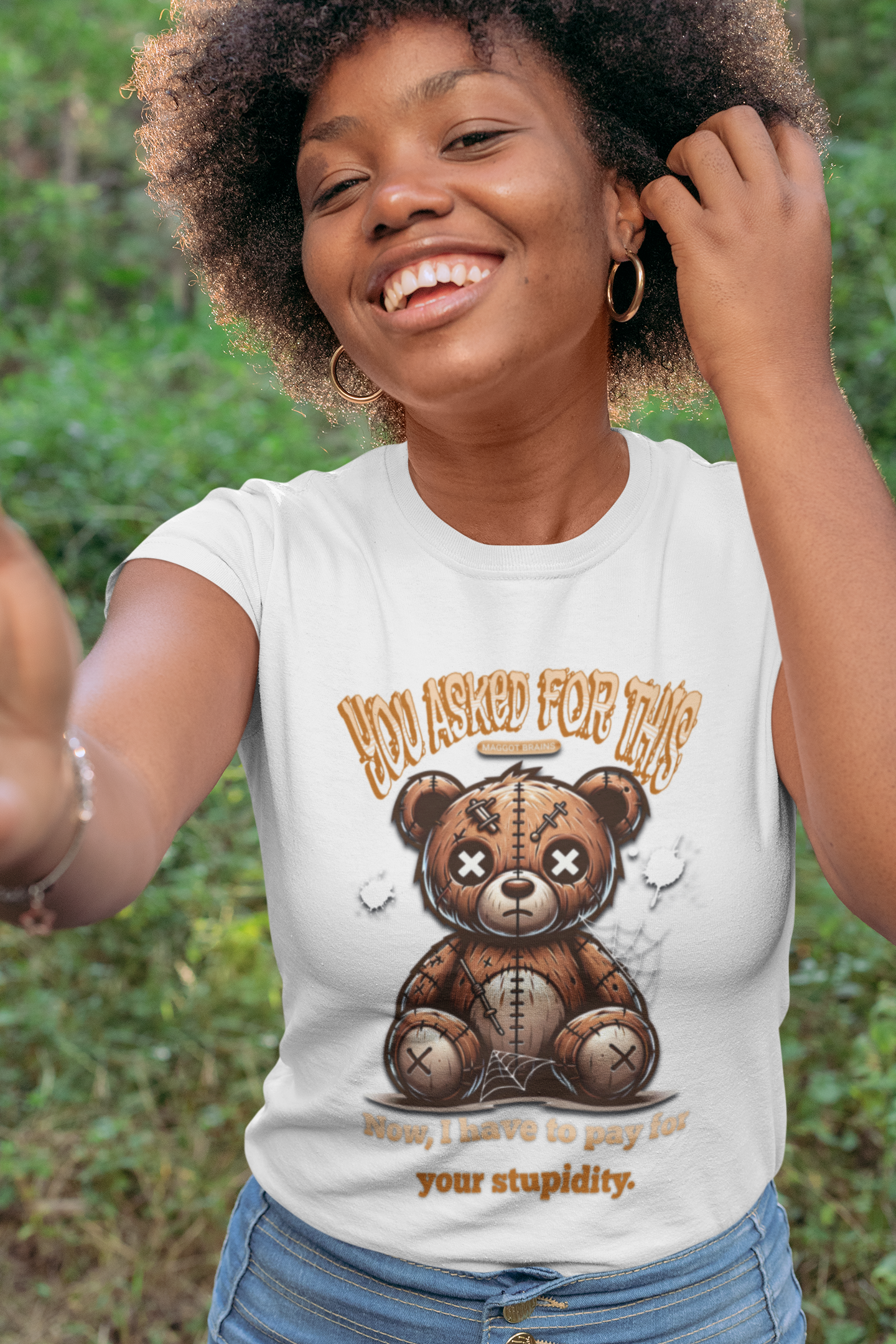 You Asked for This T-Shirt, Unisex Jersey Short Sleeve Tee, No Kings Protest T-Shirt, Voting Matters Shirt, Play Stupid Games Win Stupid Prizes Tee