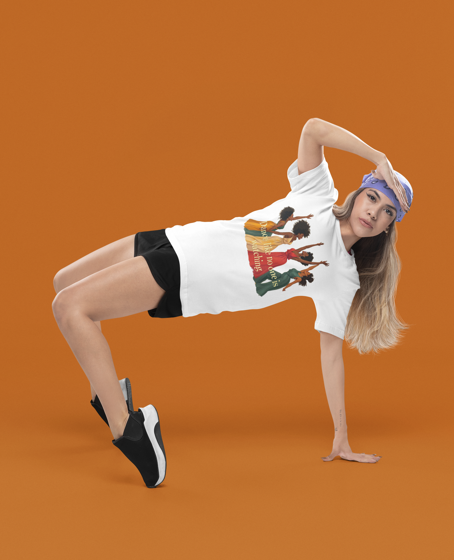 Dance Like No One Is Watching Tee, Unisex Heavy Cotton Tee, Motivational T-Shirt, Gift for Dancers, Casual Wear, Everyday Inspiration